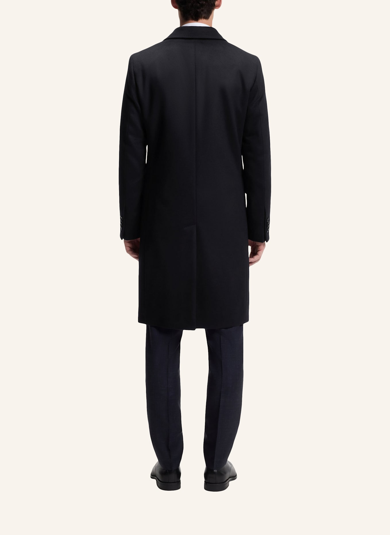 BOSS Mantel H-HYDE-DB-PEAK-234 Slim Fit: DUNKELBLAU