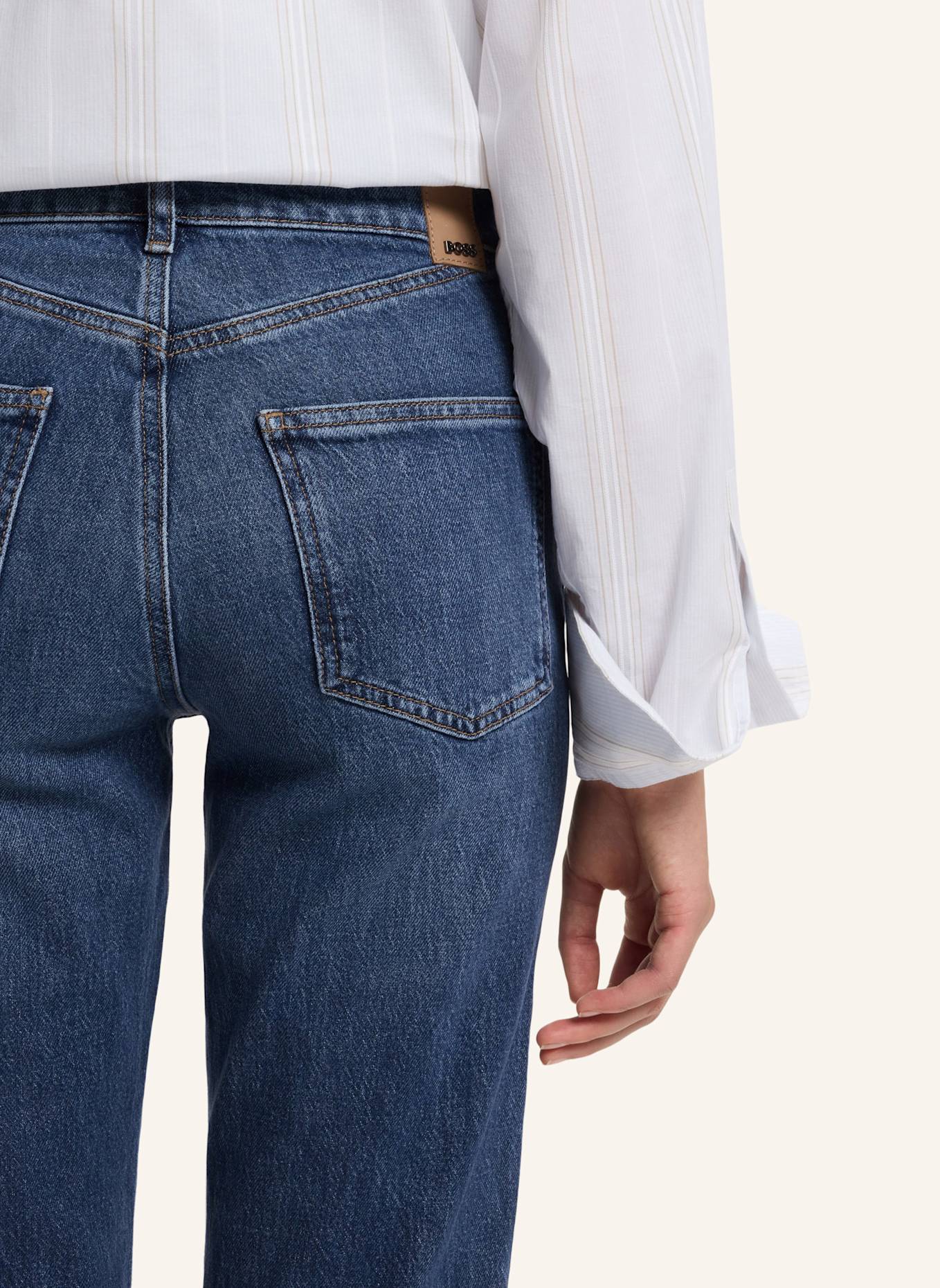 BOSS Jeans PARKWAY-STR 1.0 Straight Fit: BLAU
