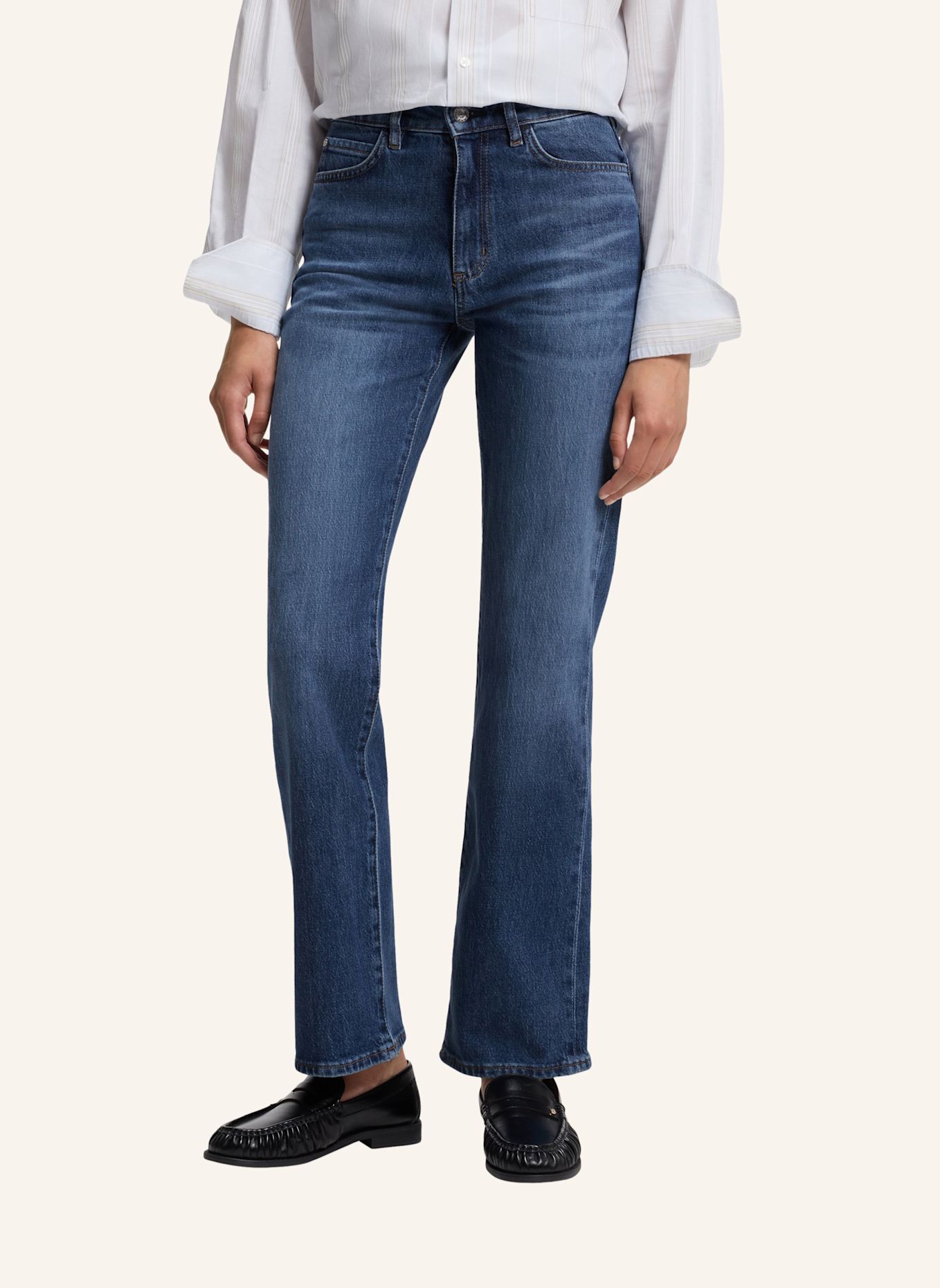 BOSS Jeans PARKWAY-STR 1.0 Straight Fit: BLAU