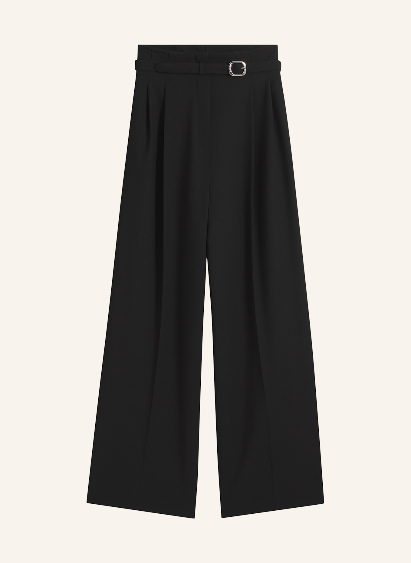 HUGO Hose HALMEA Relaxed Fit: SCHWARZ