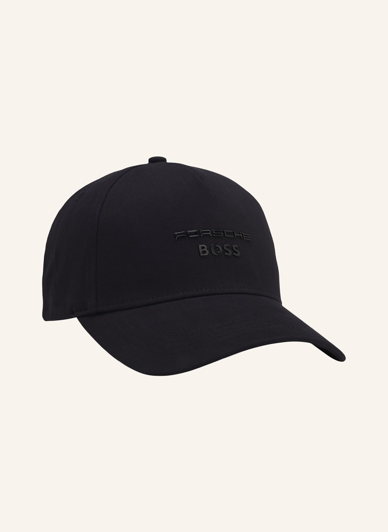 BOSS Gewebte Cap PYER_PS: SCHWARZ