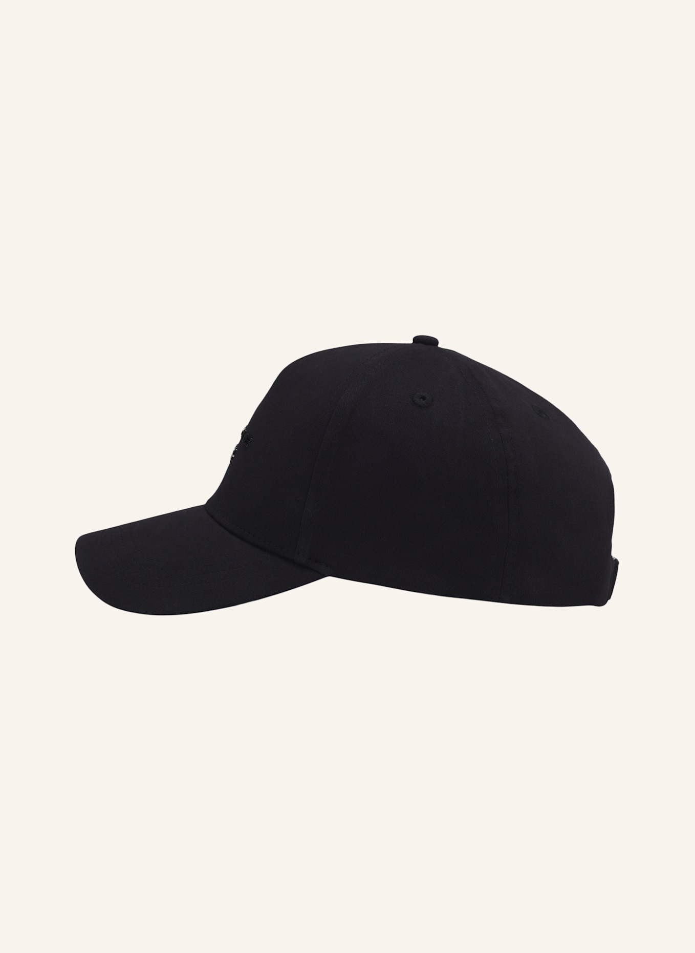BOSS Gewebte Cap PYER_PS: SCHWARZ
