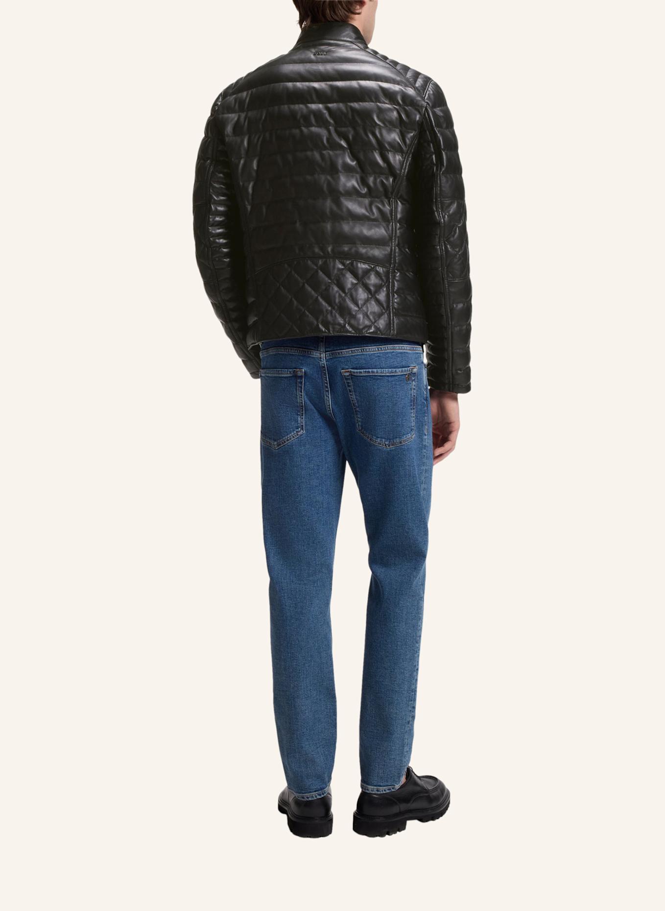 BOSS Lederjacke JONN2_IN: SCHWARZ
