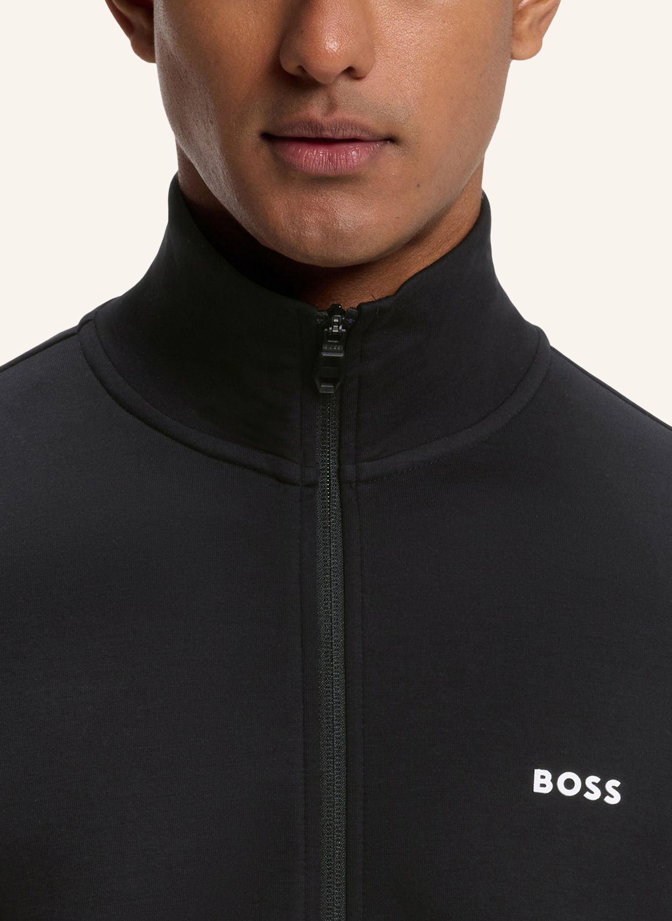 BOSS Sweatshirt TRACKSUIT SET Regular Fit: SCHWARZ
