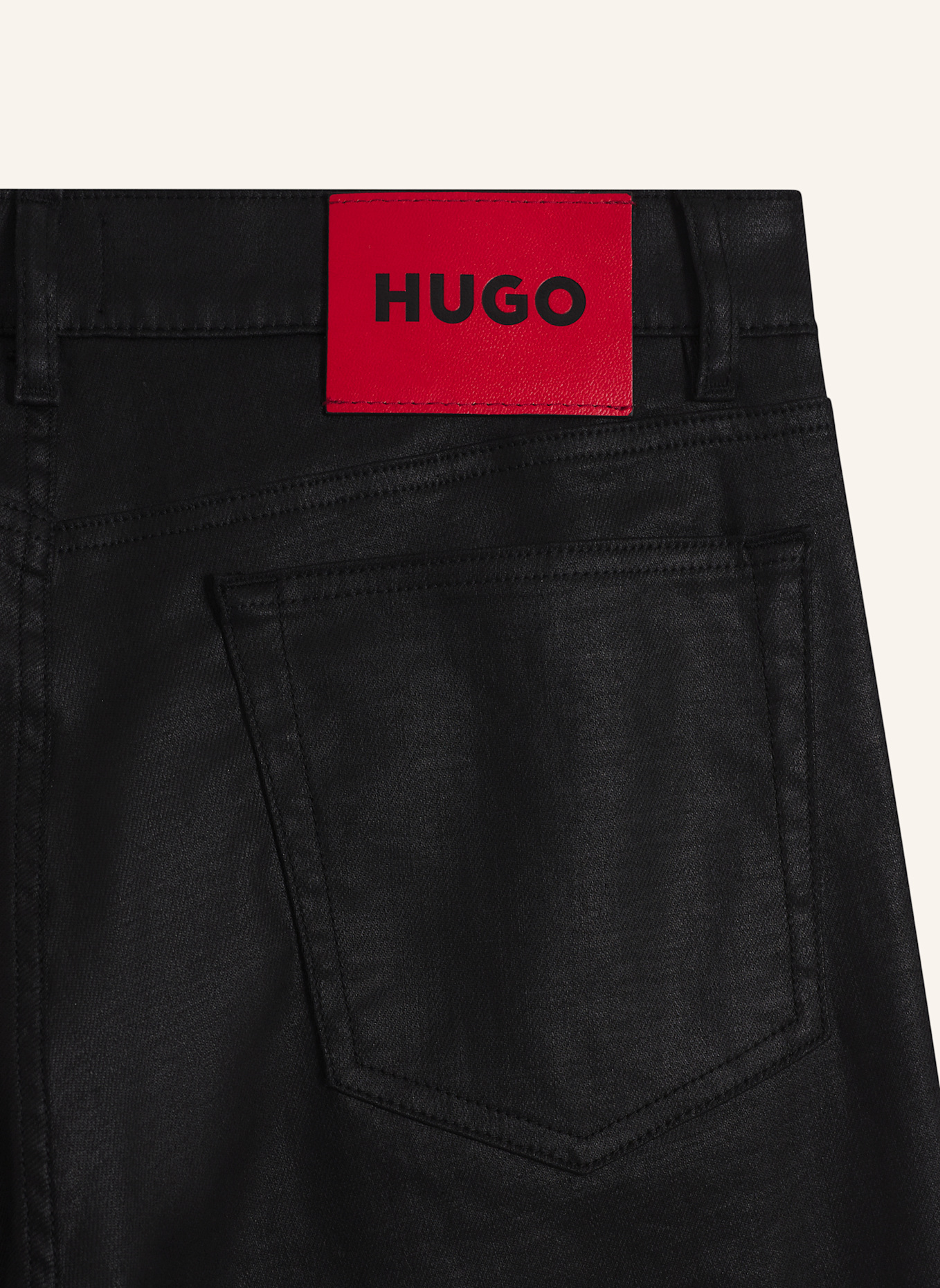 HUGO Jeans HUGO 708 Slim Fit: SCHWARZ