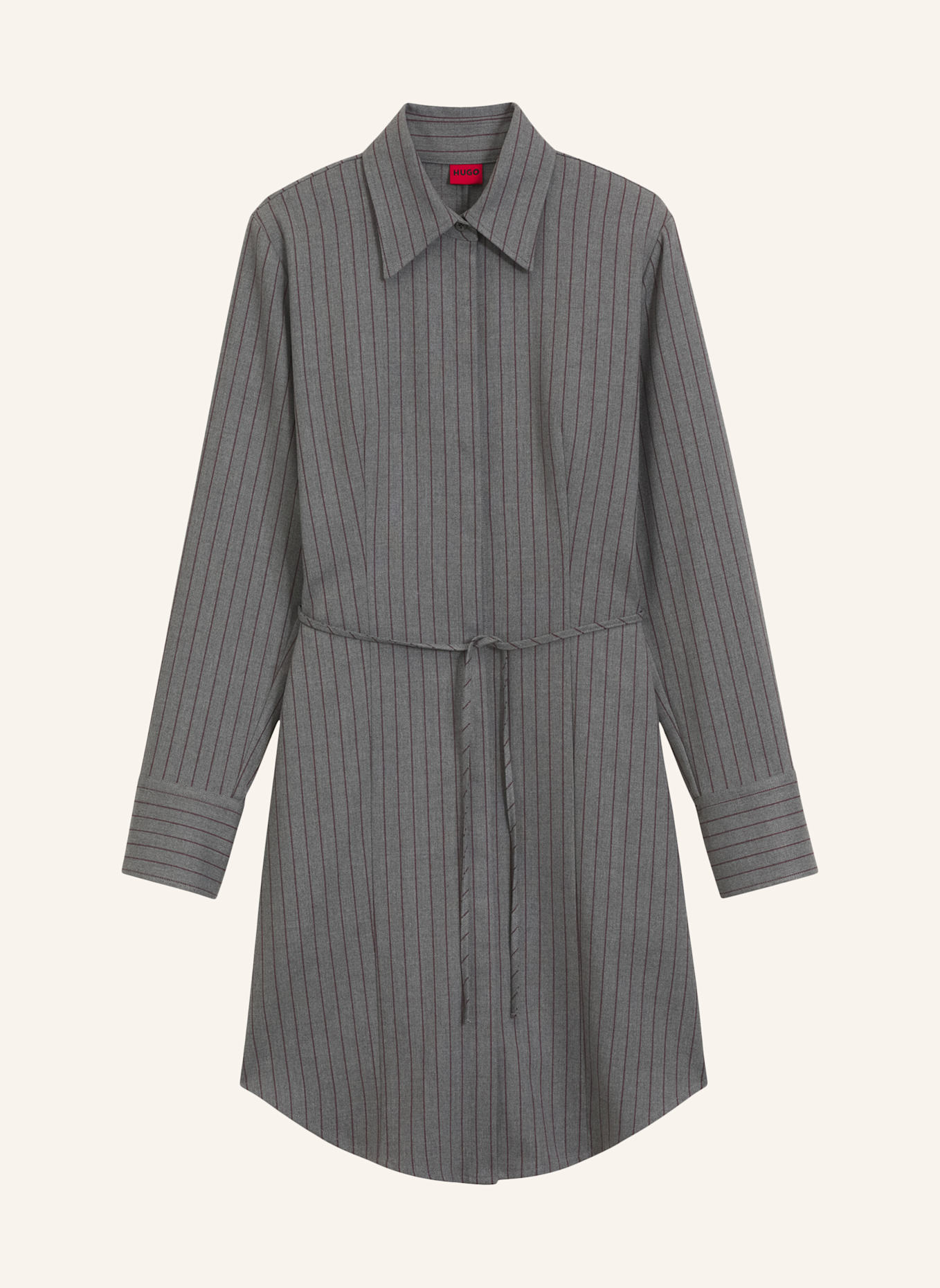 HUGO Kleid KOSMENA Regular Fit: WEISS