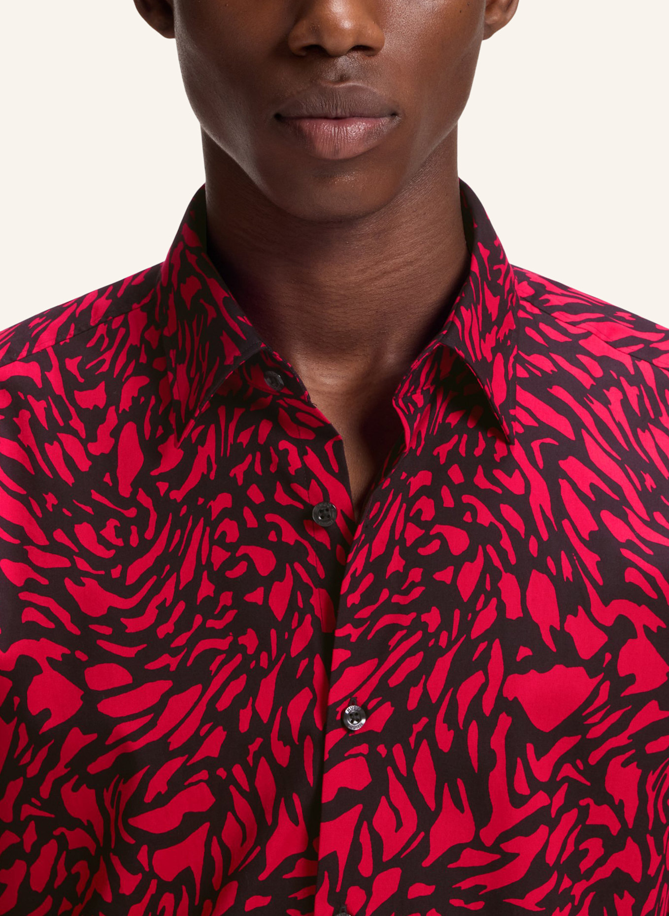 HUGO Hemd ERMO Slim Fit: PINK