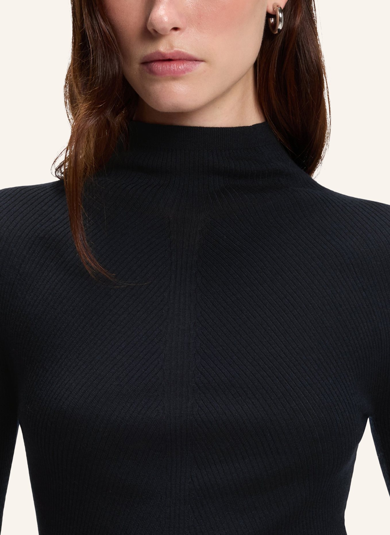 BOSS Pullover FOLIORA: DUNKELBLAU