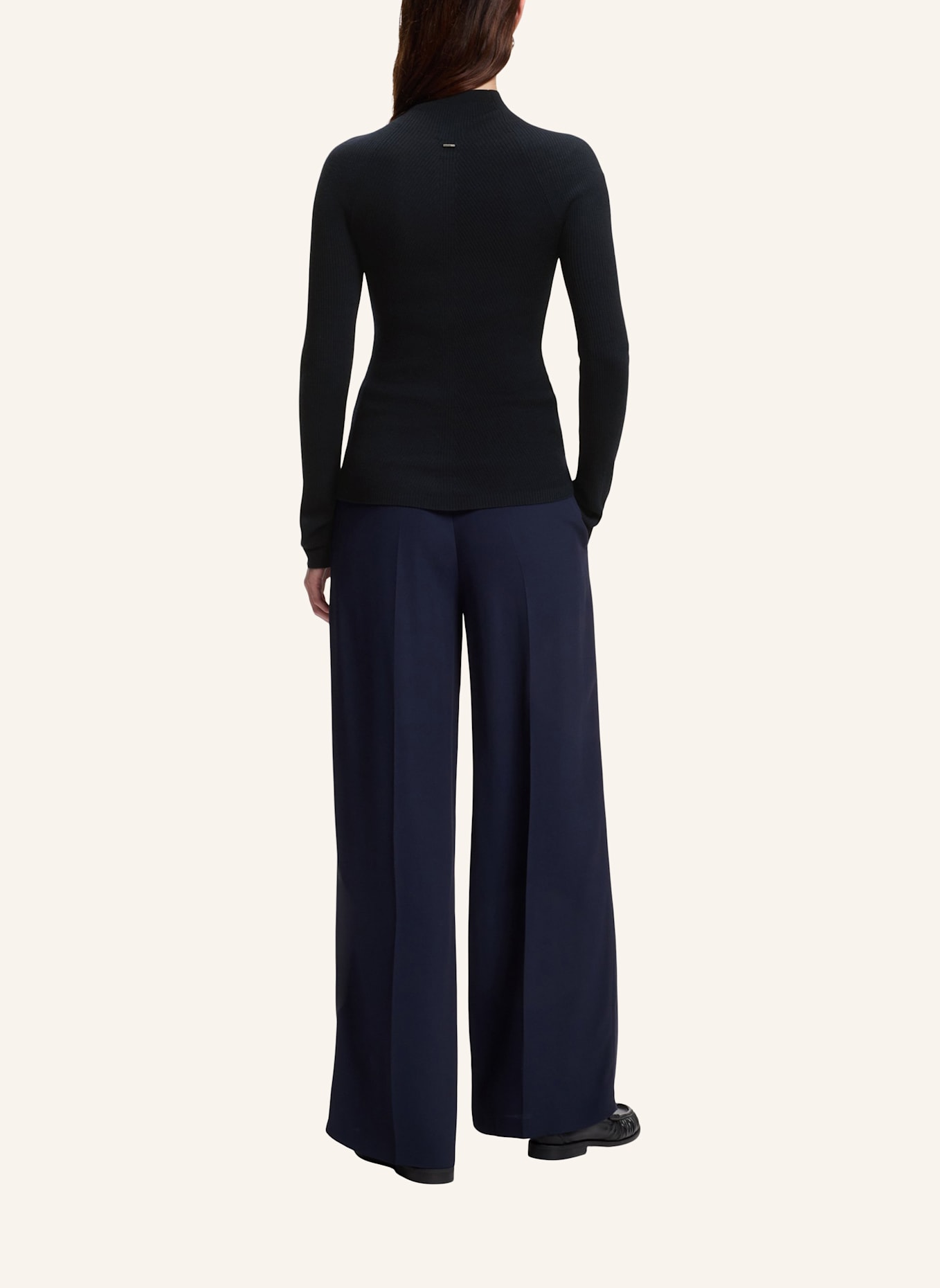 BOSS Pullover FOLIORA: DUNKELBLAU