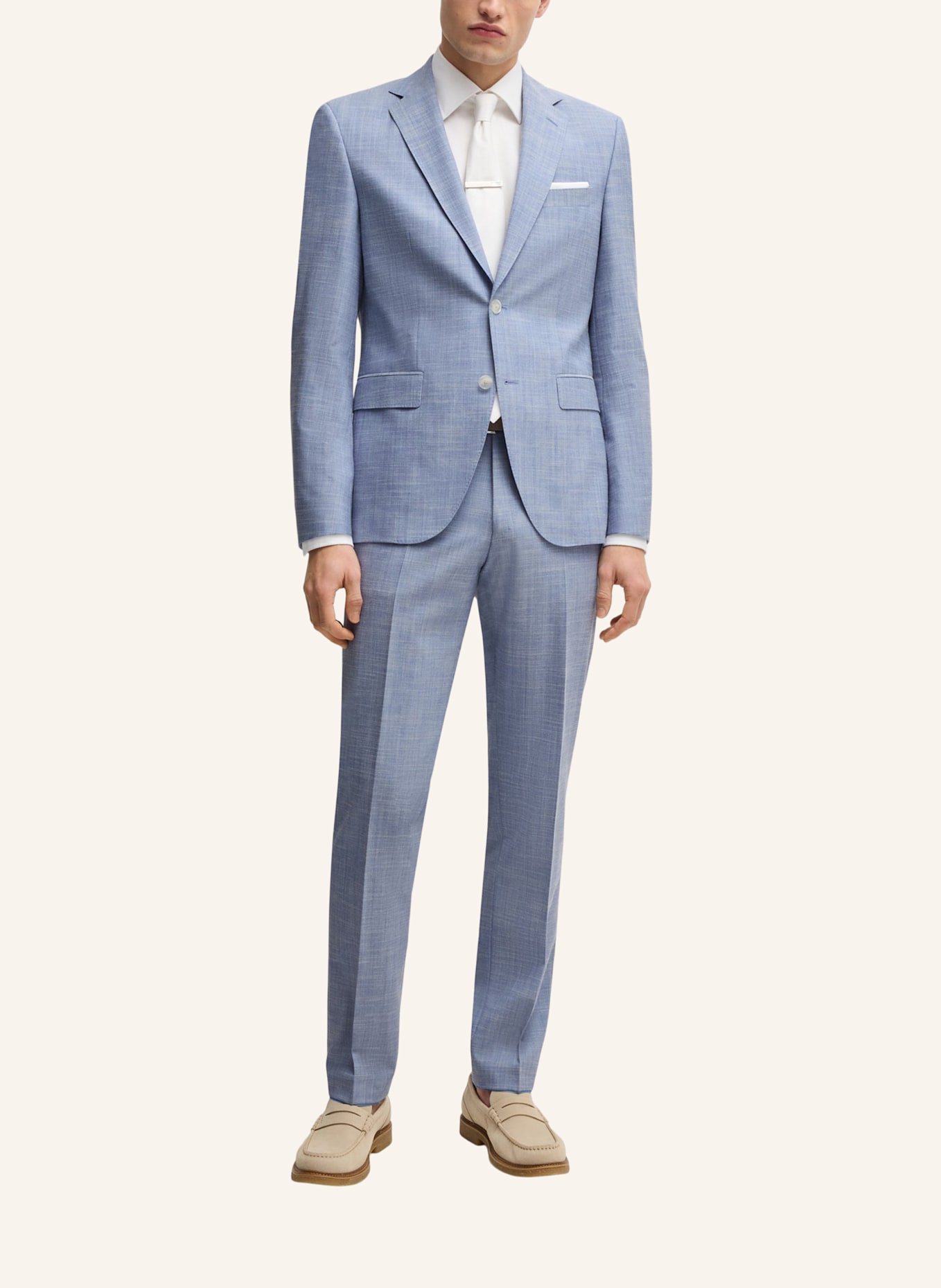 BOSS Anzug H-JECKSON-2PCS-224 Regular Fit: BLAU