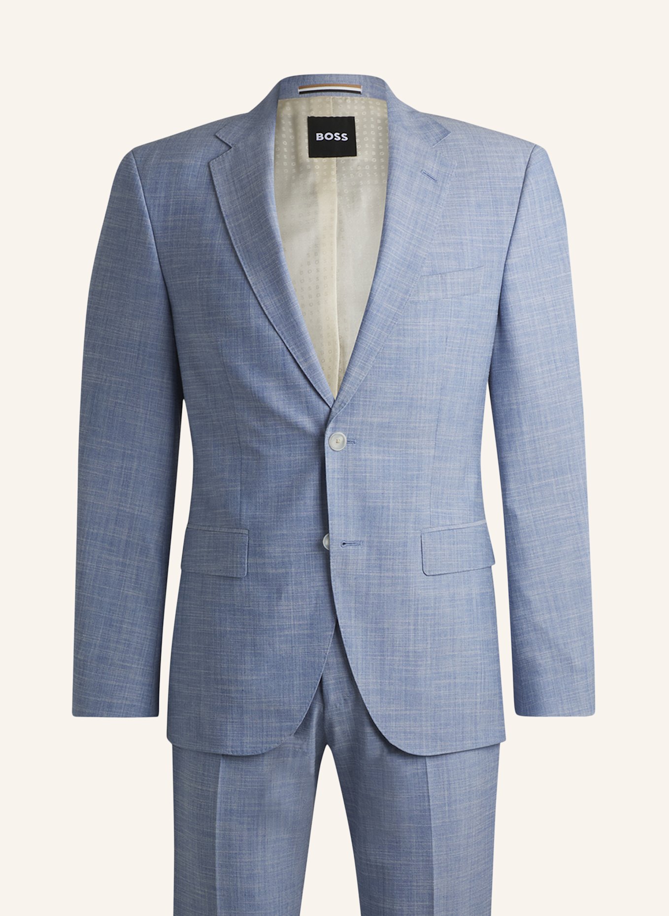 BOSS Anzug H-JECKSON-2PCS-224 Regular Fit: BLAU