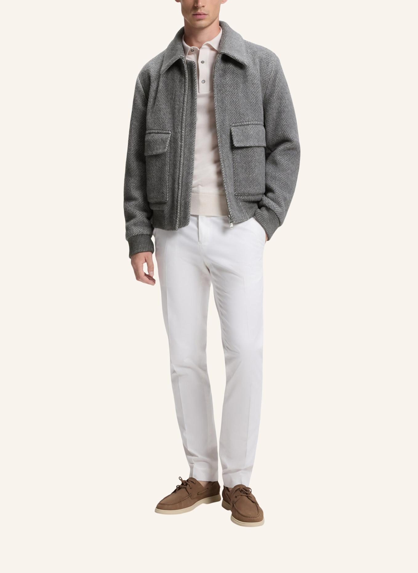 BOSS Mantel H-CHARLY-254 Relaxed Fit: SILBER
