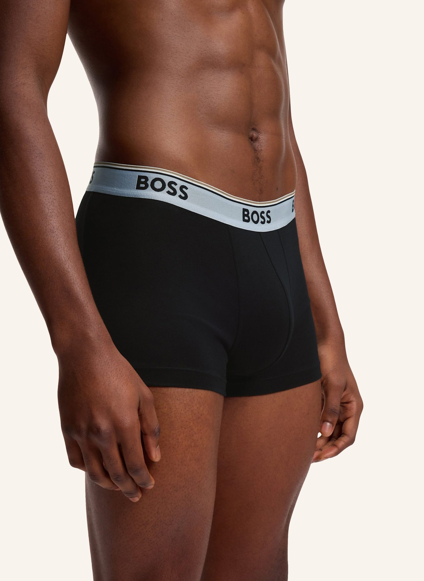 BOSS 3Er-Pack Boxershorts TRUNK 3P POWER: WEISS