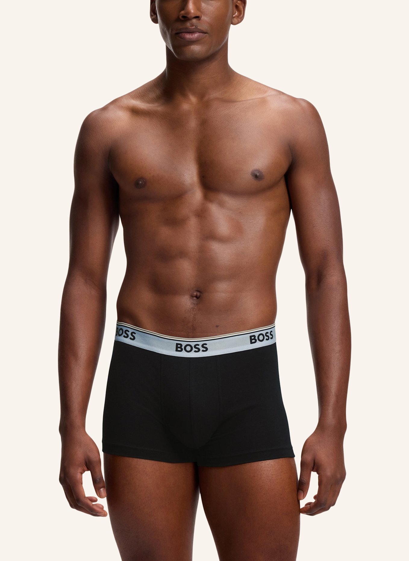 BOSS 3Er-Pack Boxershorts TRUNK 3P POWER: WEISS