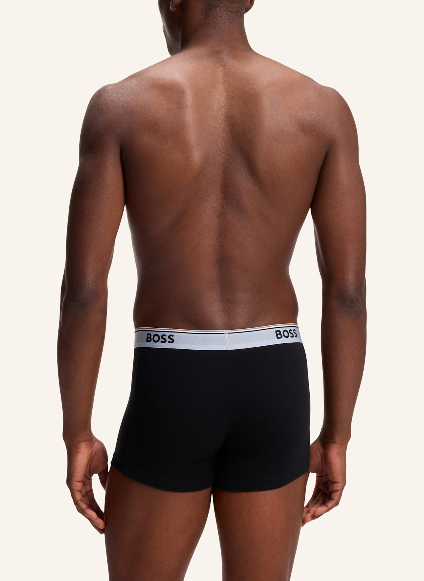 BOSS 3Er-Pack Boxershorts TRUNK 3P POWER: WEISS