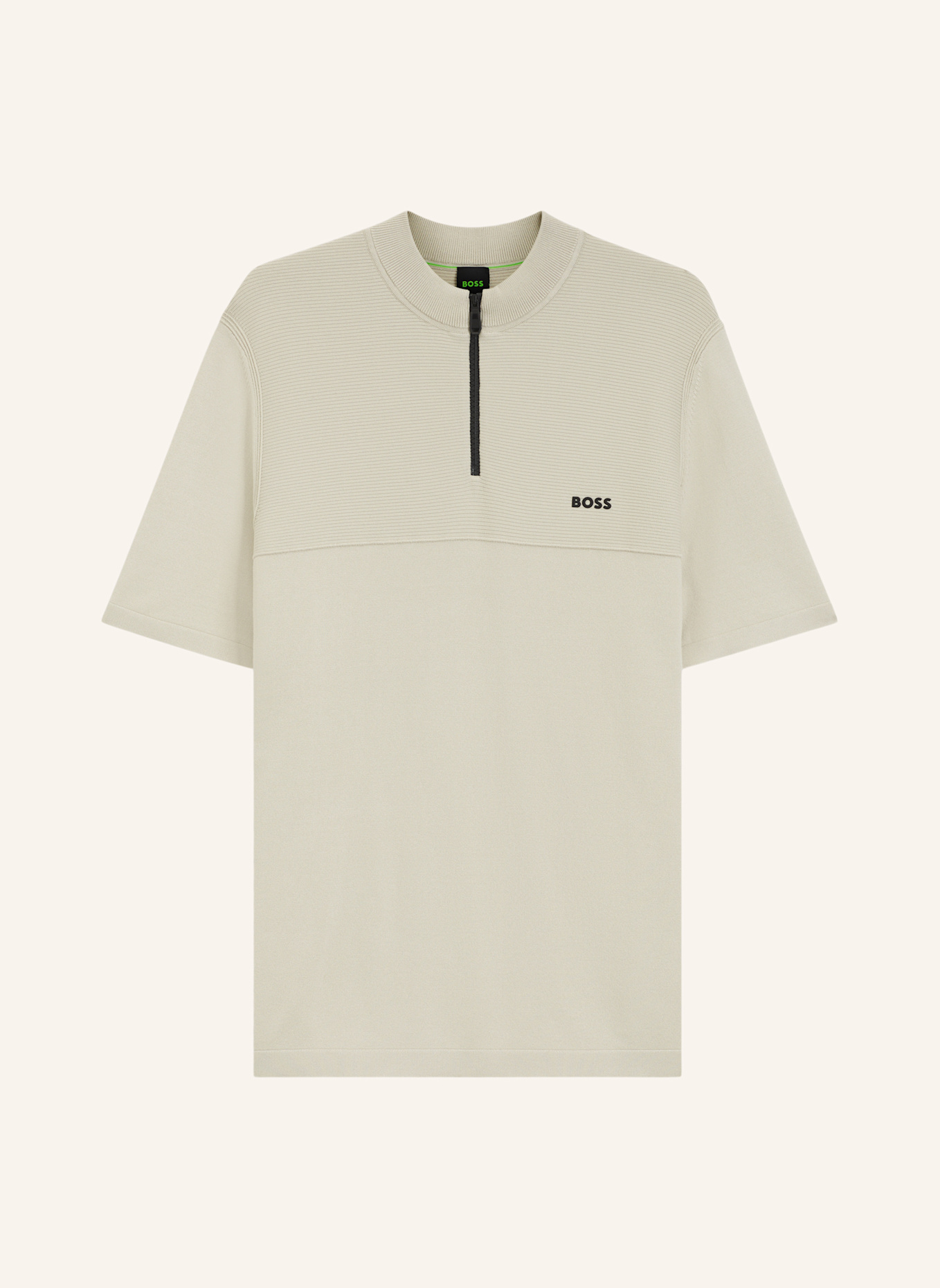 BOSS Pullover KN_NETWORK MZ Regular Fit: BEIGE