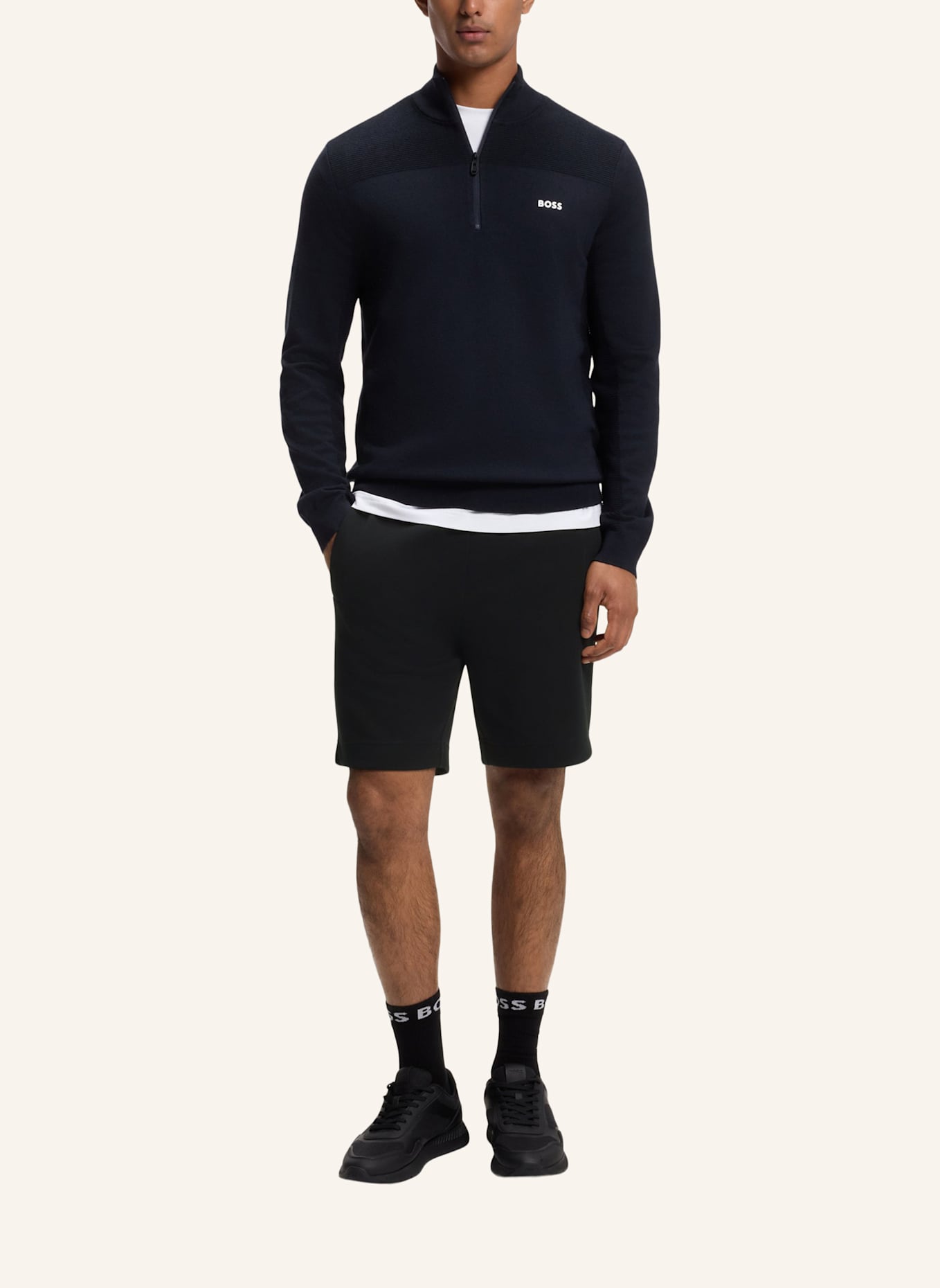 BOSS Sweatpants JT_UNION HEADLO Regular Fit: SCHWARZ