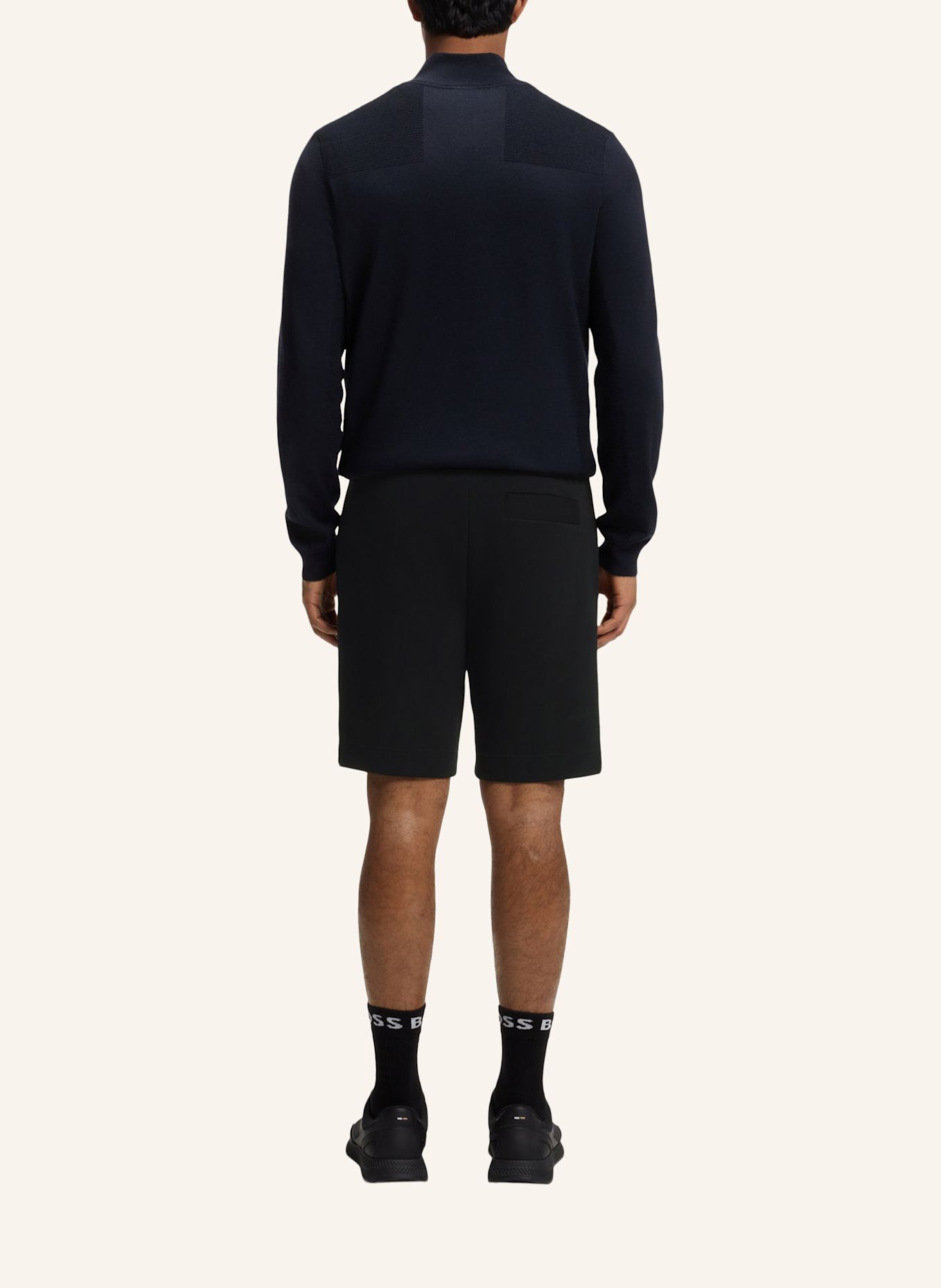 BOSS Jogginghose JT_UNION HEADLO Regular Fit: SCHWARZ