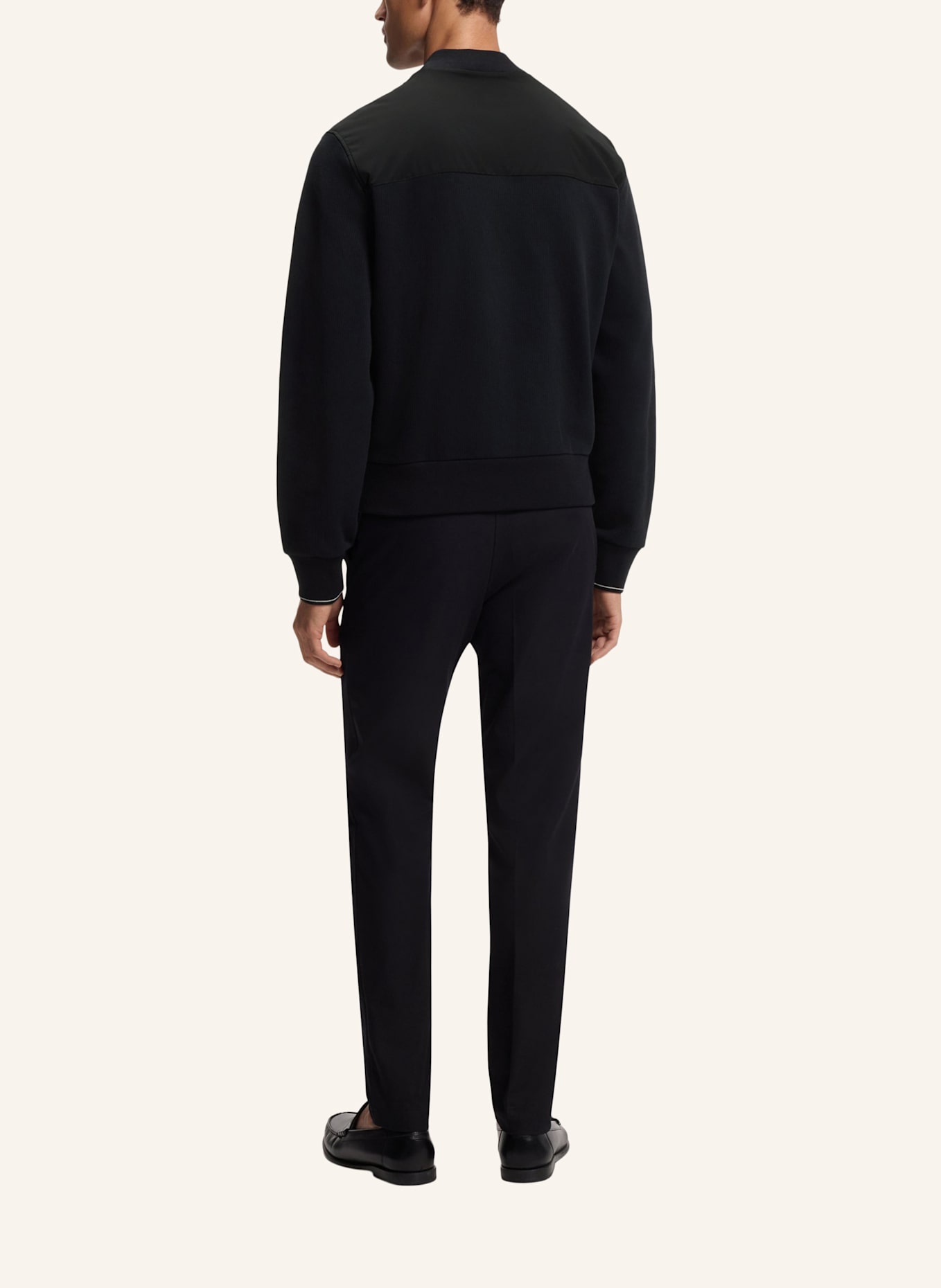 BOSS Sweatshirt C-SKILES 55 Regular Fit: SCHWARZ