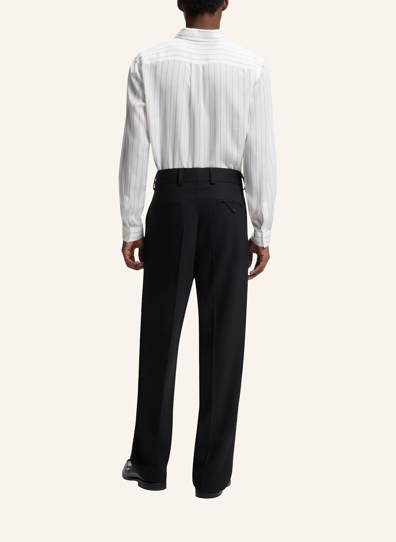 HUGO Hemd ERILLO Oversize Fit: WEISS