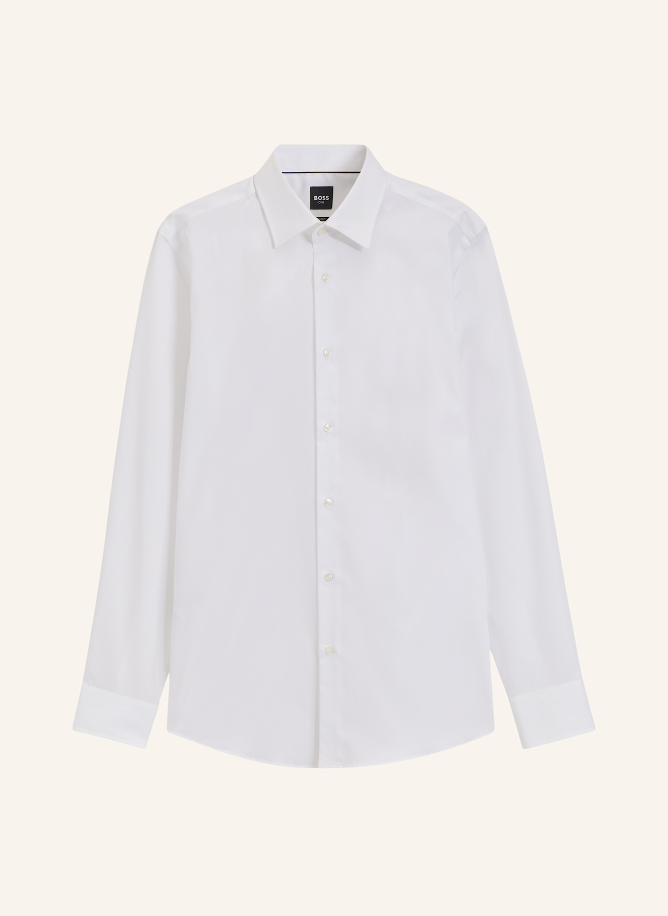 BOSS Hemd H-HANK-K-B1-C1-263 Slim Fit: WEISS