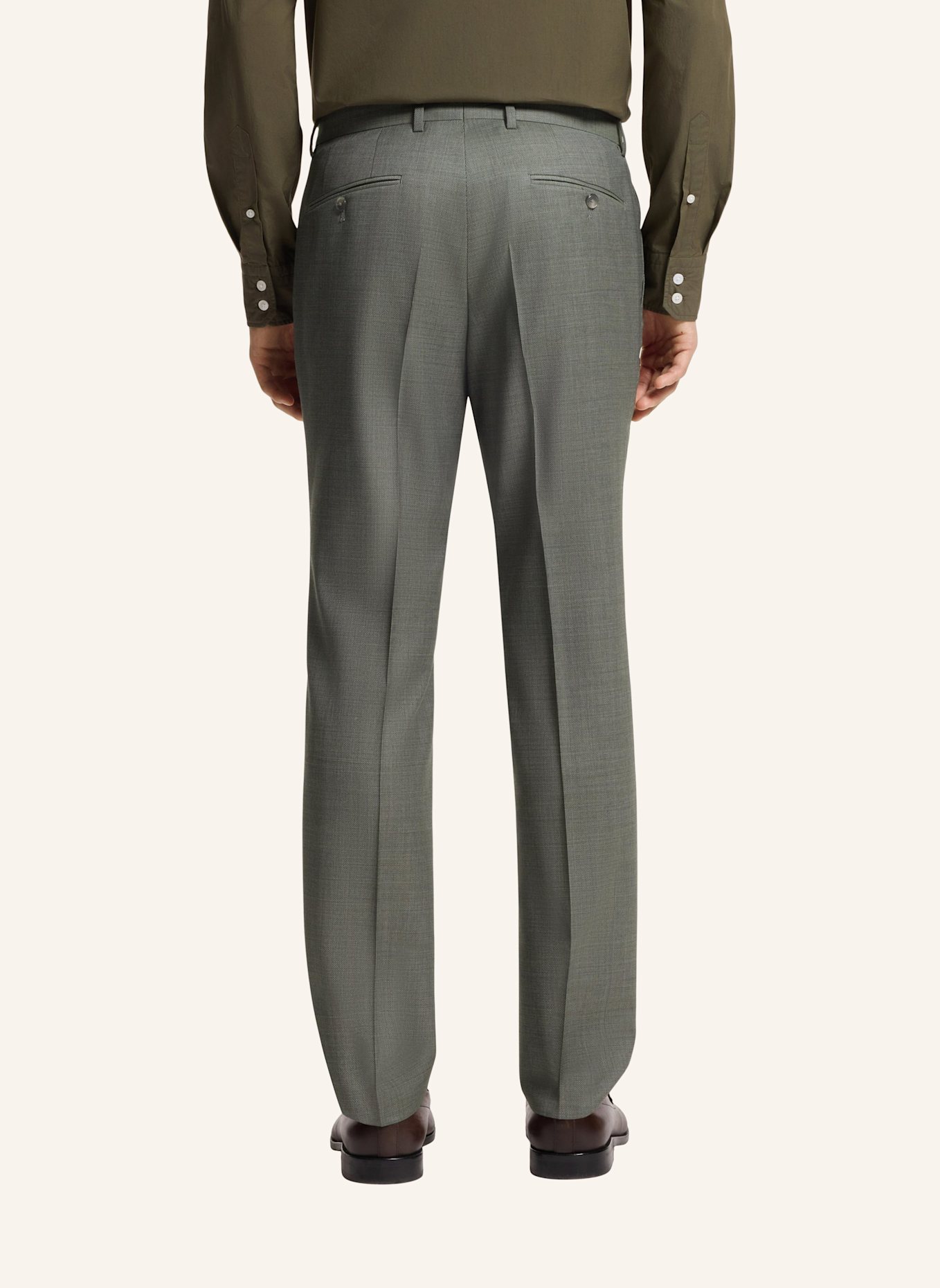 BOSS Anzug H-HUGE-2PCS-263 Slim Fit: GRÜN