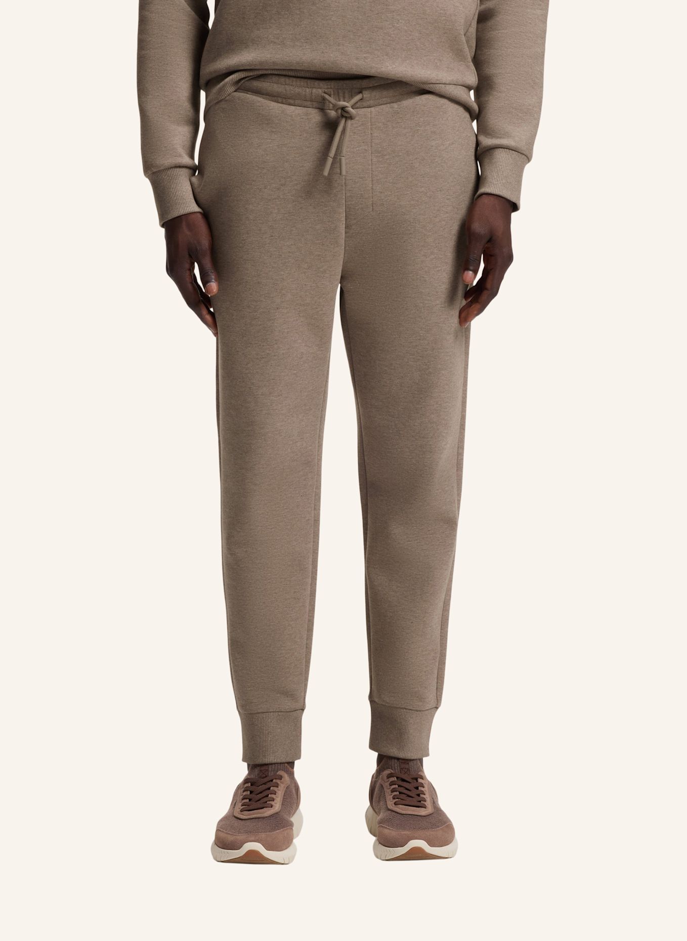 BOSS Jogginghose HADIKO Regular Fit: HELLBRAUN