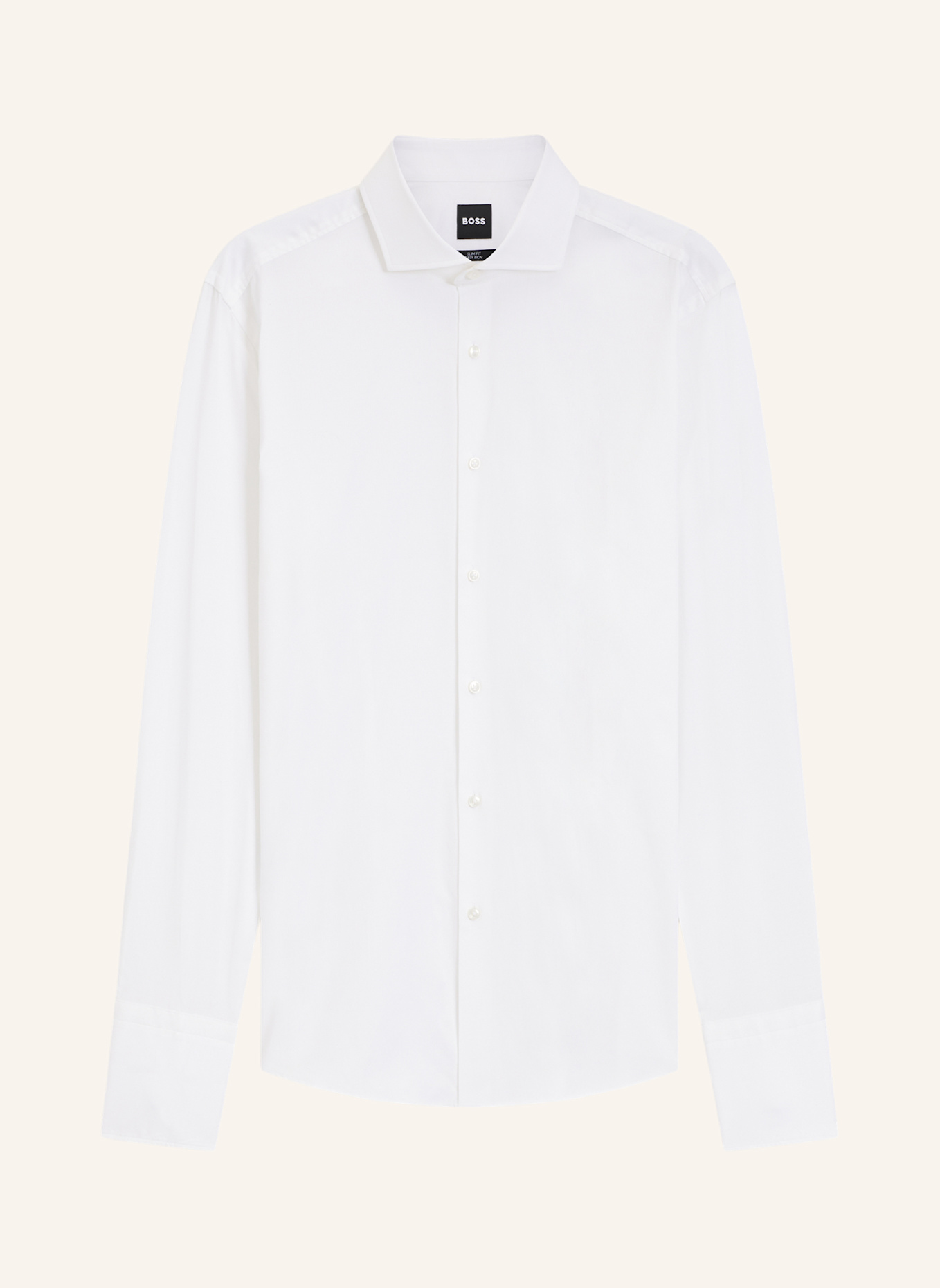 BOSS Hemd H-HANK-SP-DC-263 Slim Fit: WEISS