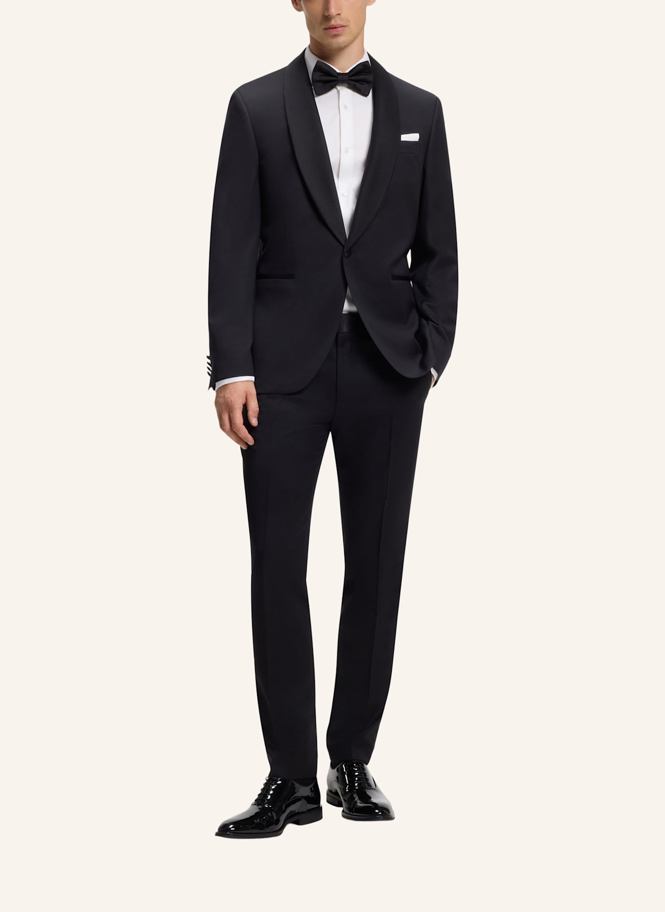 BOSS Hemd H-HANK-SP-DC-263 Slim Fit: WEISS