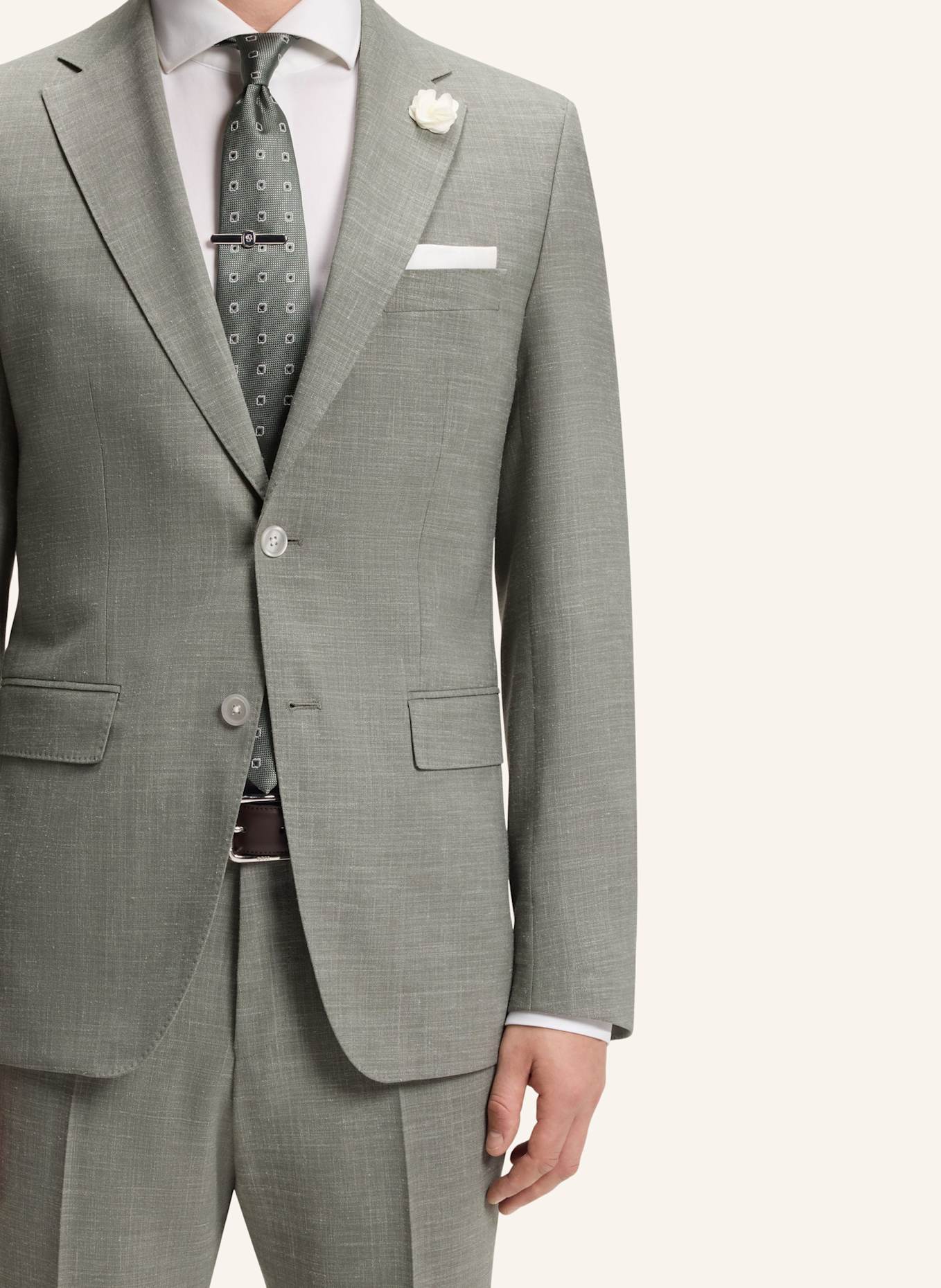 BOSS Sakko H-HUTSON-263 Slim Fit: HELLGRÜN