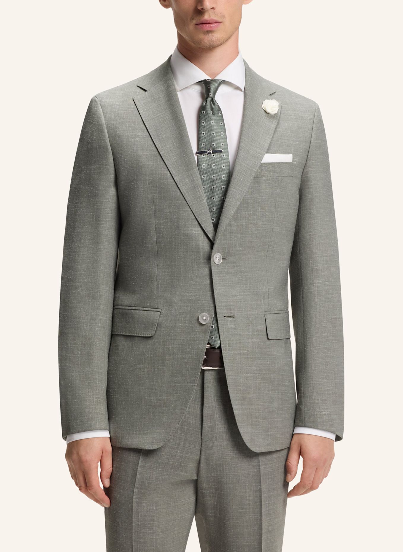 BOSS Sakko H-HUTSON-263 Slim Fit: HELLGRÜN