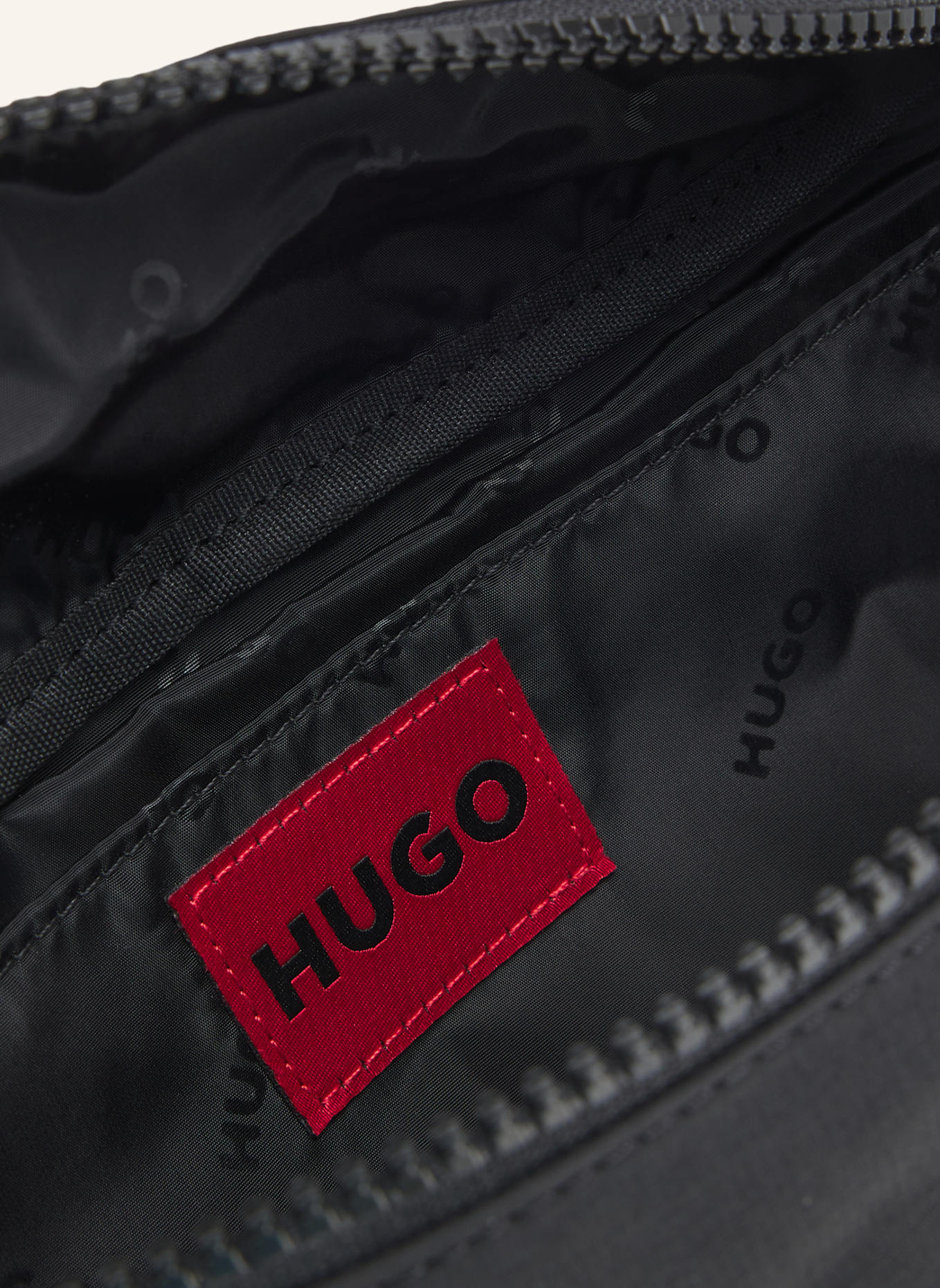HUGO G�Rtel-Tasche REHX BUMBAG: SCHWARZ