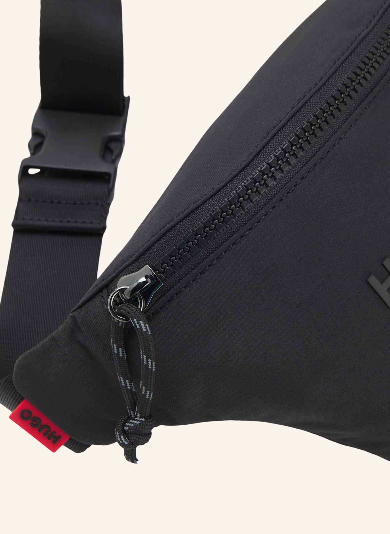 HUGO G�Rtel-Tasche REHX BUMBAG: SCHWARZ