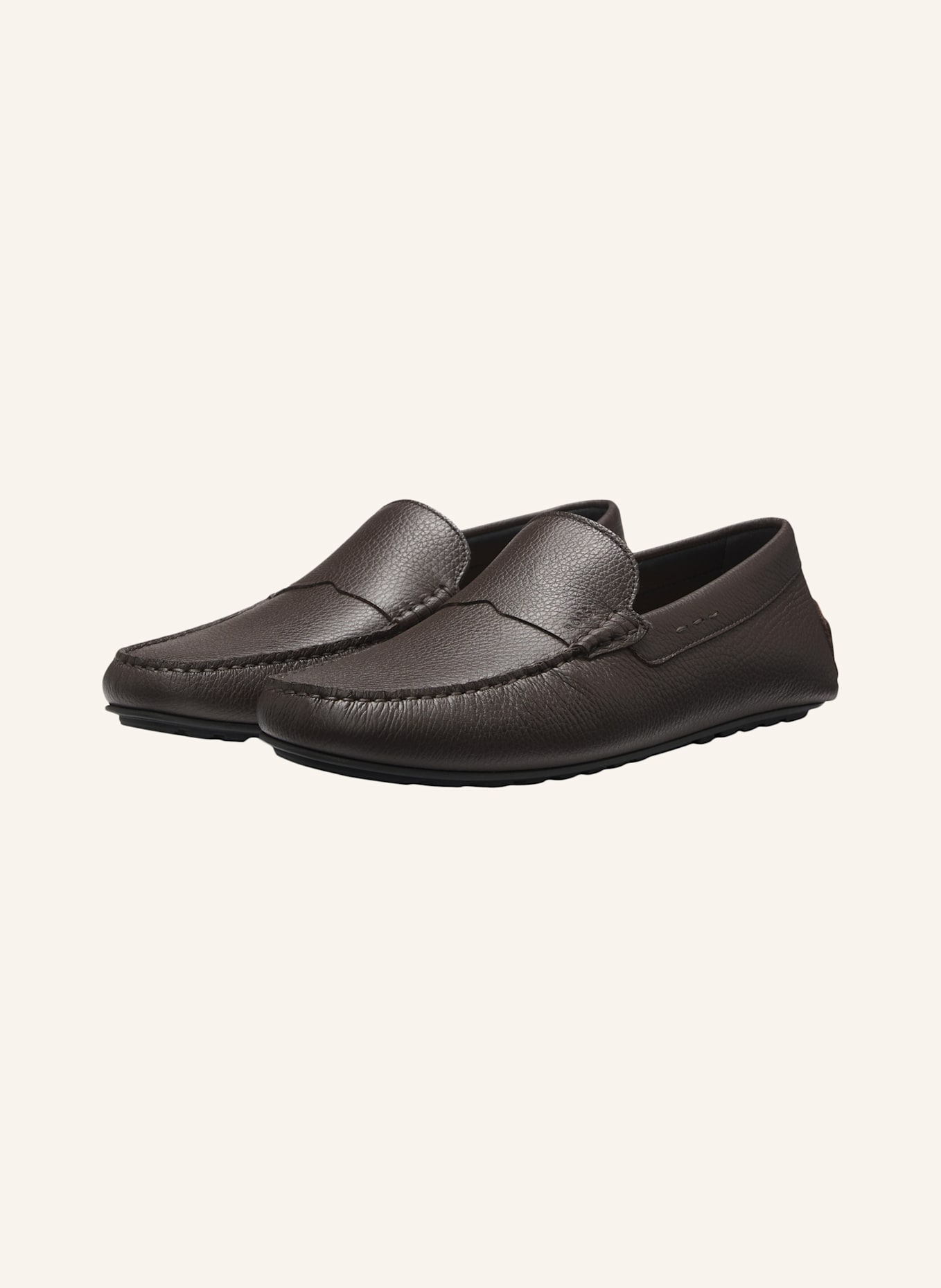 BOSS Slipper NOEL_MOCC_GRPE: DUNKELBRAUN