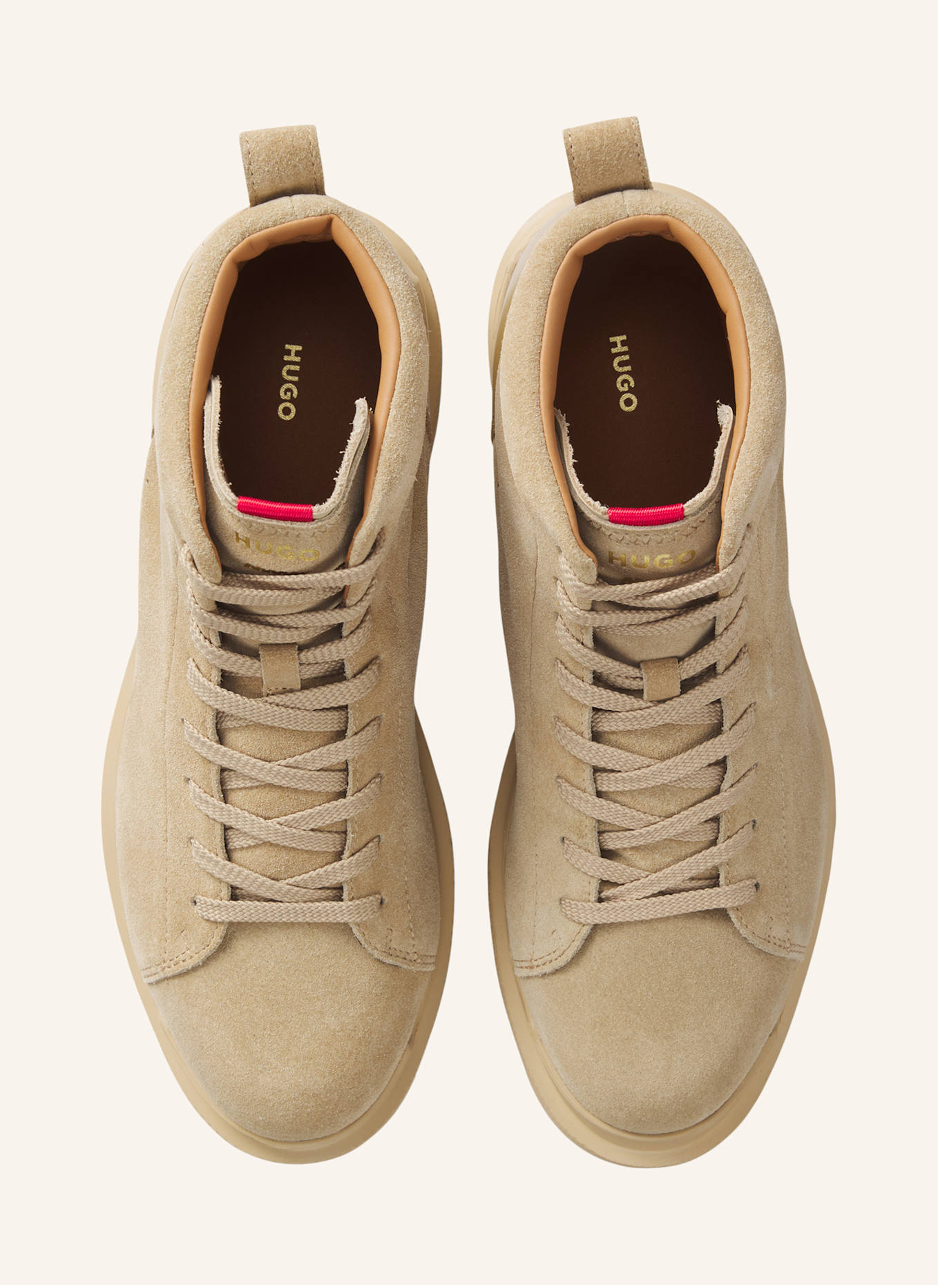 HUGO Boots NASH_HALB_SDLT: BEIGE