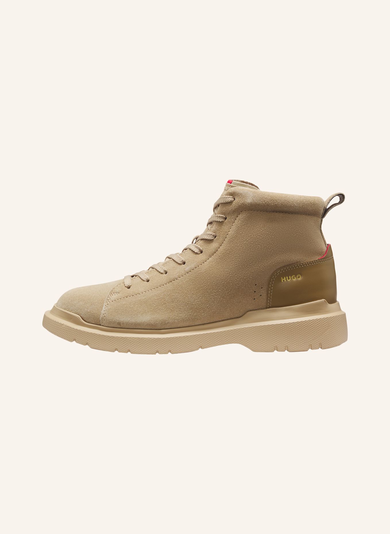 HUGO Boots NASH_HALB_SDLT: BEIGE