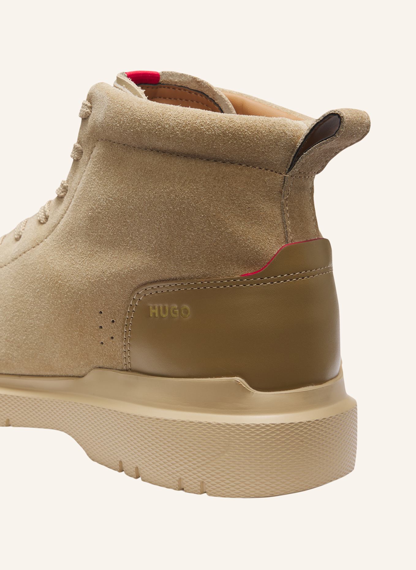 HUGO Boots NASH_HALB_SDLT: BEIGE