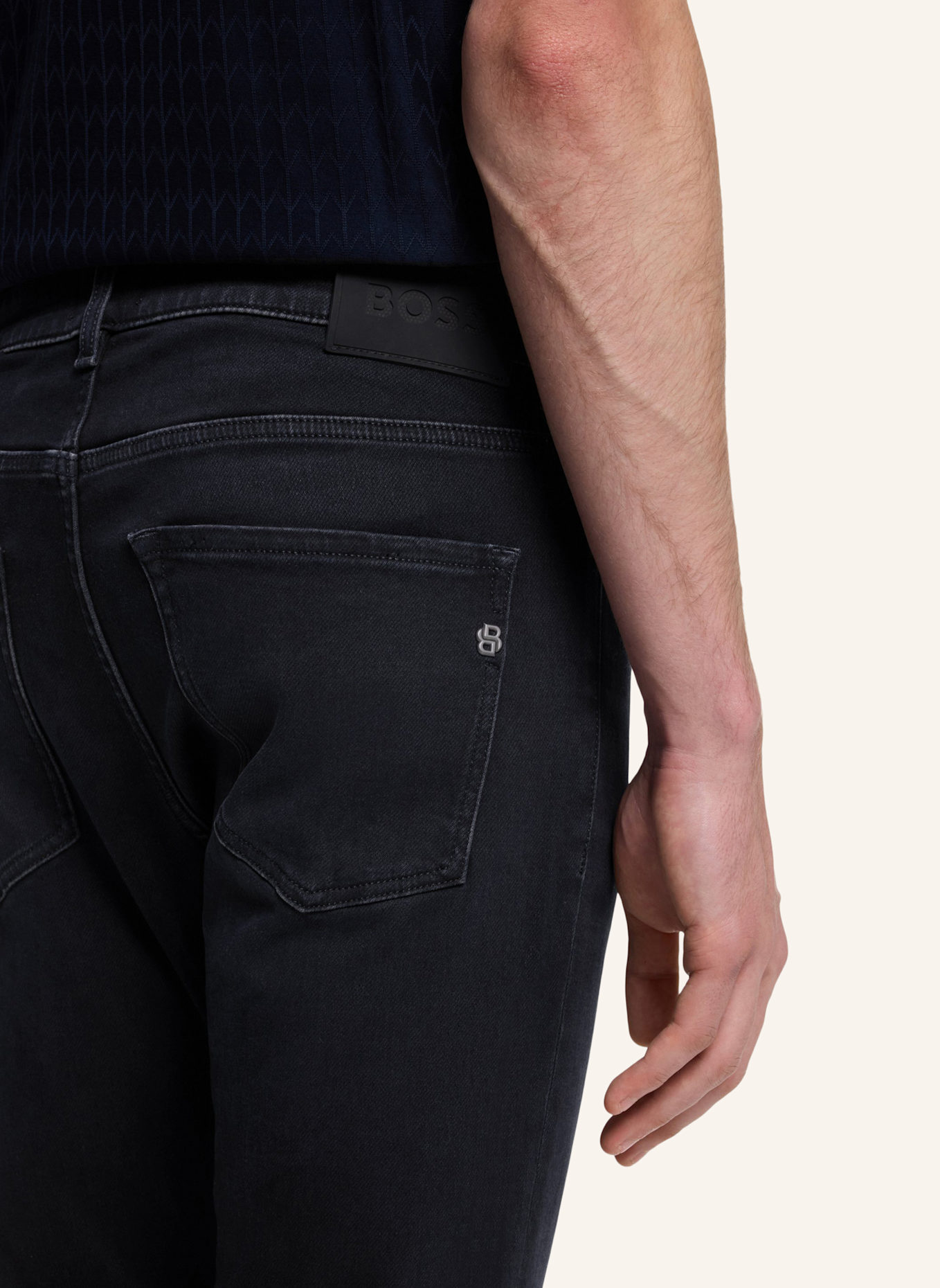 BOSS Jeans P-DELAWARE Slim Fit: DUNKELBLAU