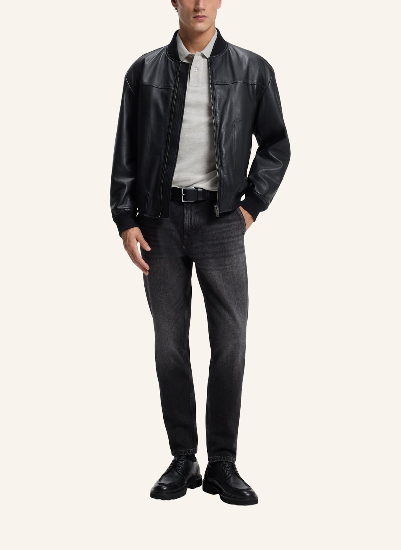 BOSS Jeans ONYX-5 BO Tapered Fit: SCHWARZ