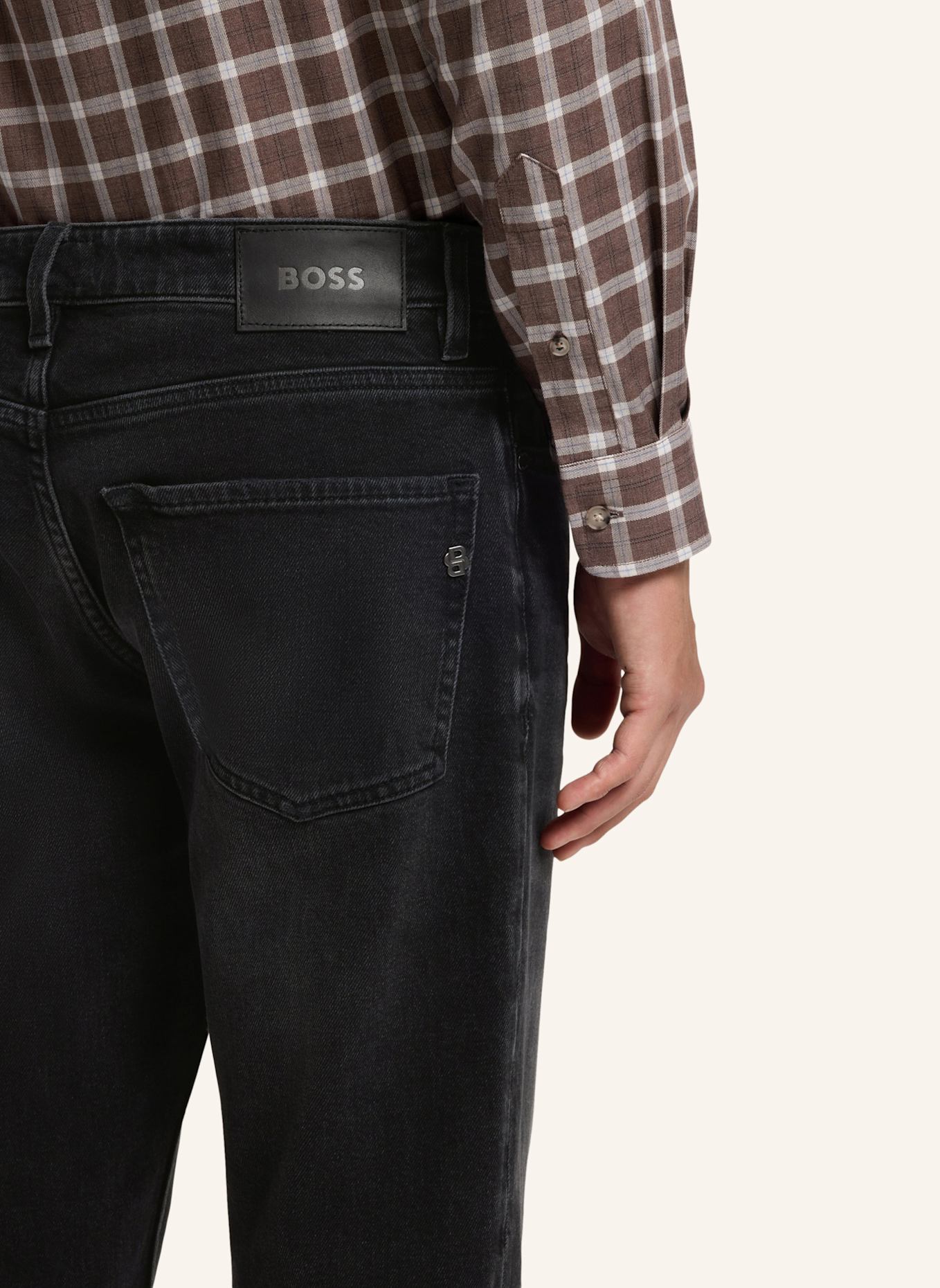 BOSS Jeans C-RE.MAINE Regular Fit: DUNKELGRAU