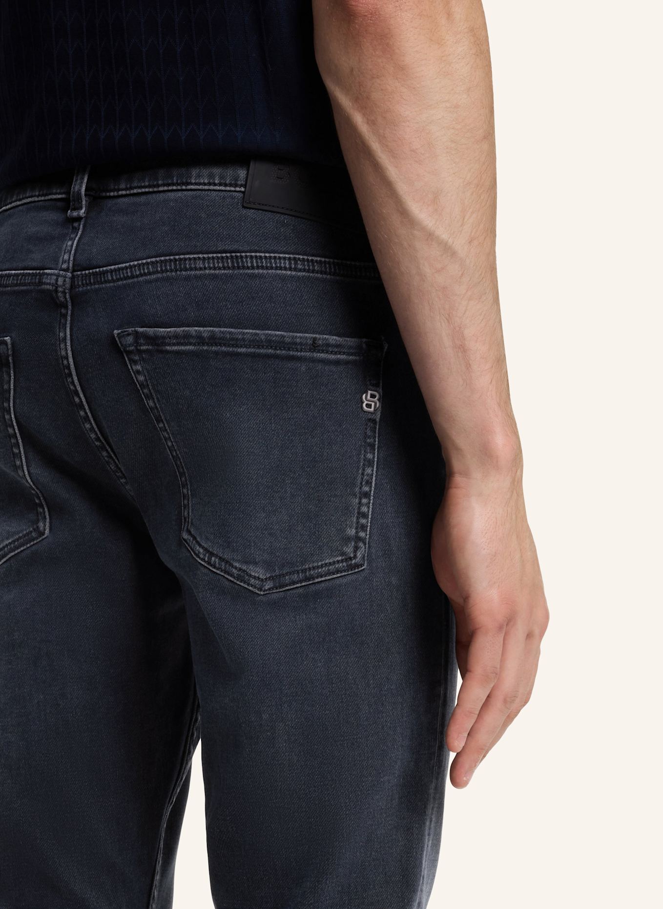 BOSS Jeans P-DELAWARE Slim Fit: DUNKELBLAU