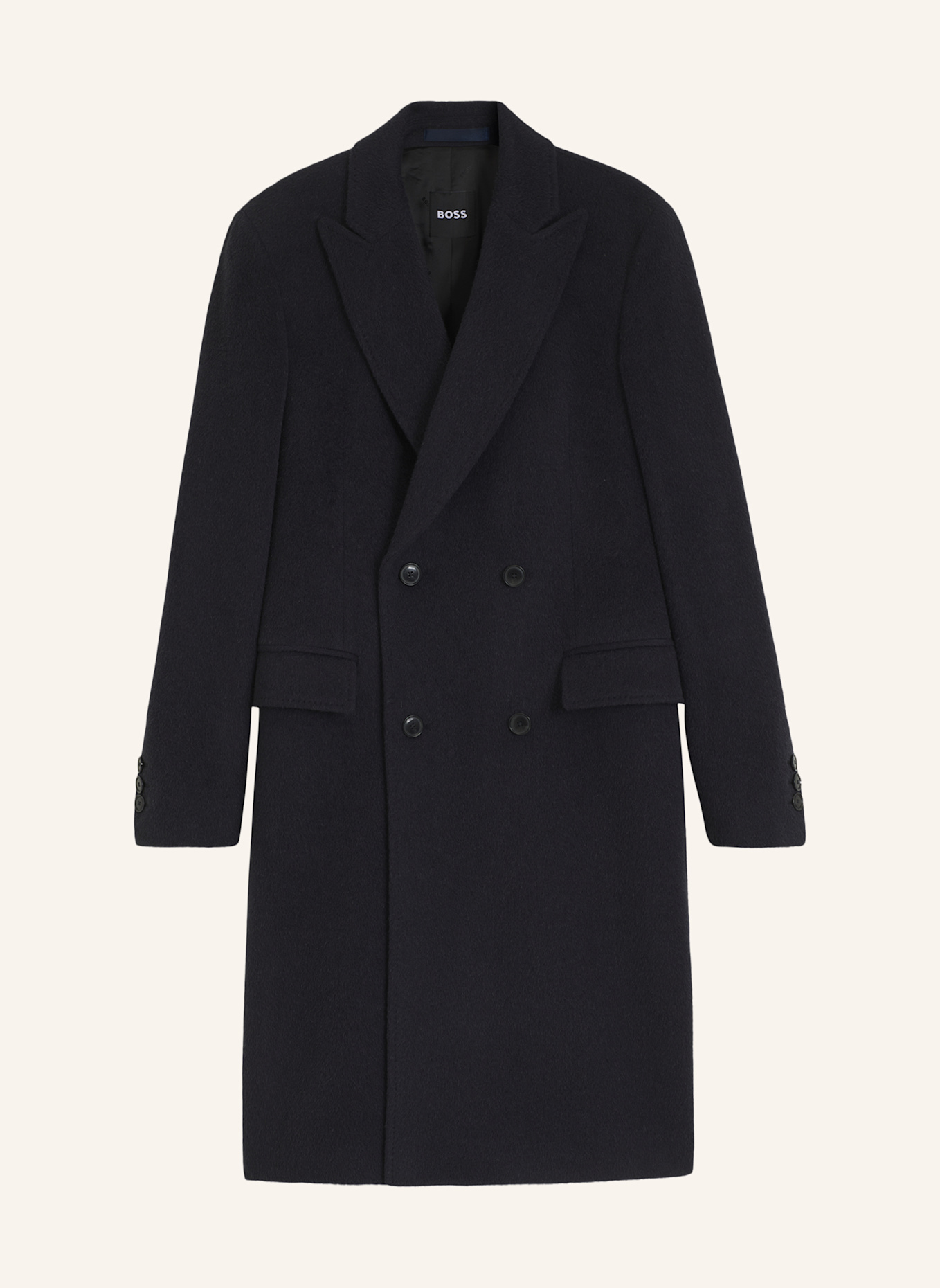 BOSS Mantel H-HYDE-DB-PEAK-264 Slim Fit: BLAU