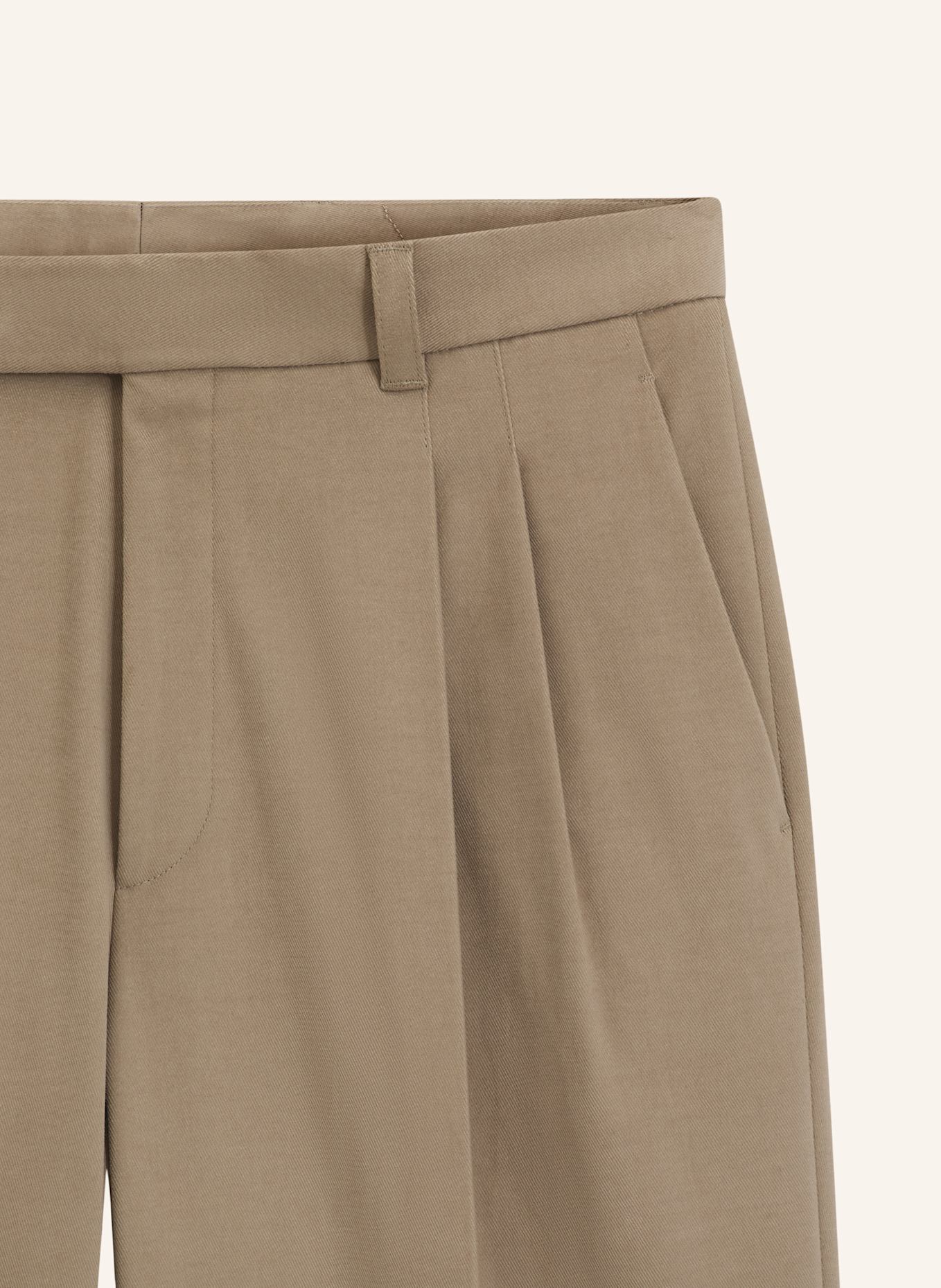 BOSS Anzughose C-PAT-DPL-263 Relaxed Fit: BRAUN