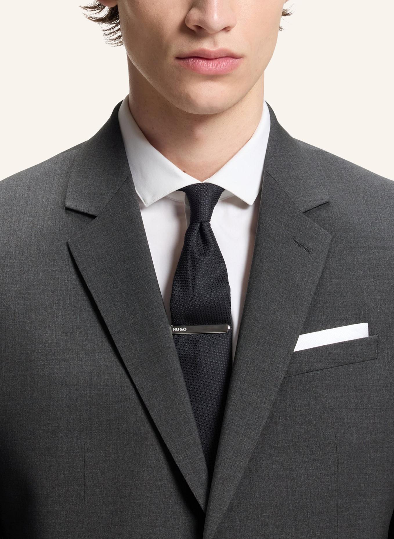 HUGO Anzug HENRY-GETLIN253X-MH Slim Fit: DUNKELGRAU