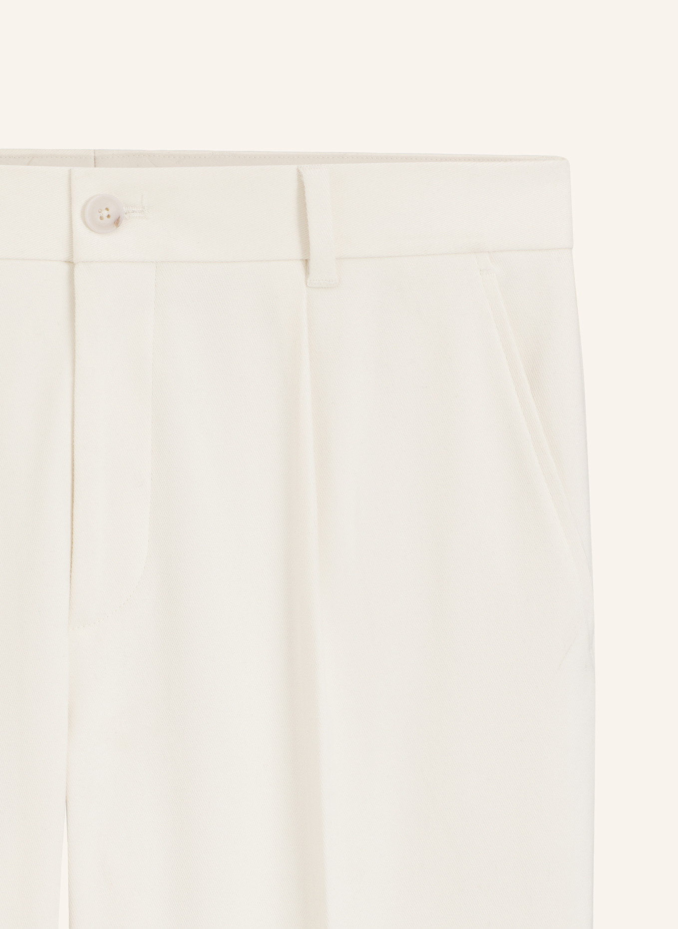 BOSS Anzughose C-PERIN-PL-263 Tapered Fit: WEISS