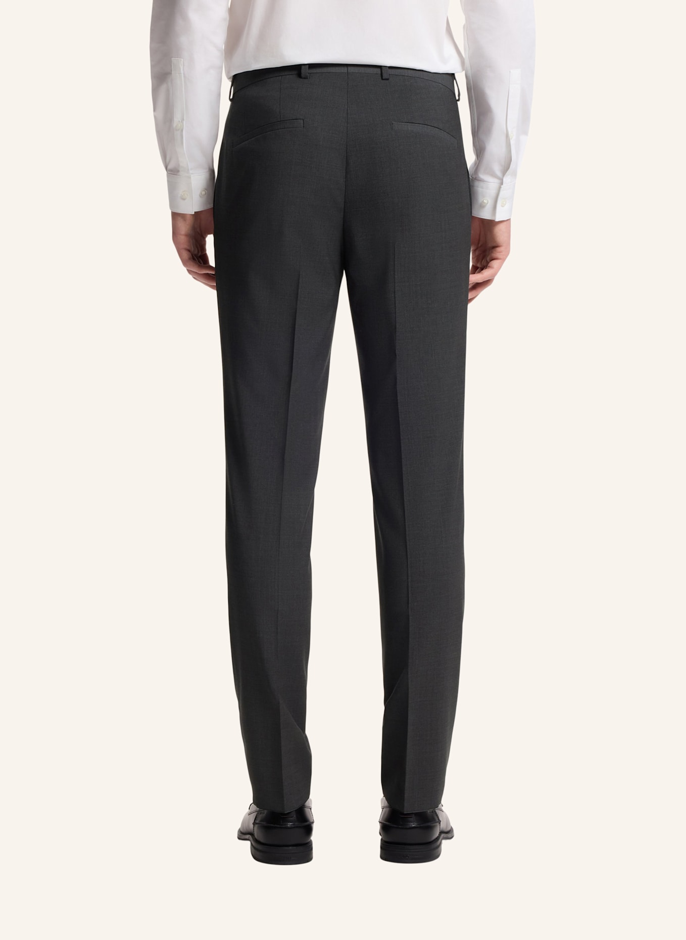 HUGO Anzug HENRY-GETLIN253X-MH Slim Fit: DUNKELGRAU
