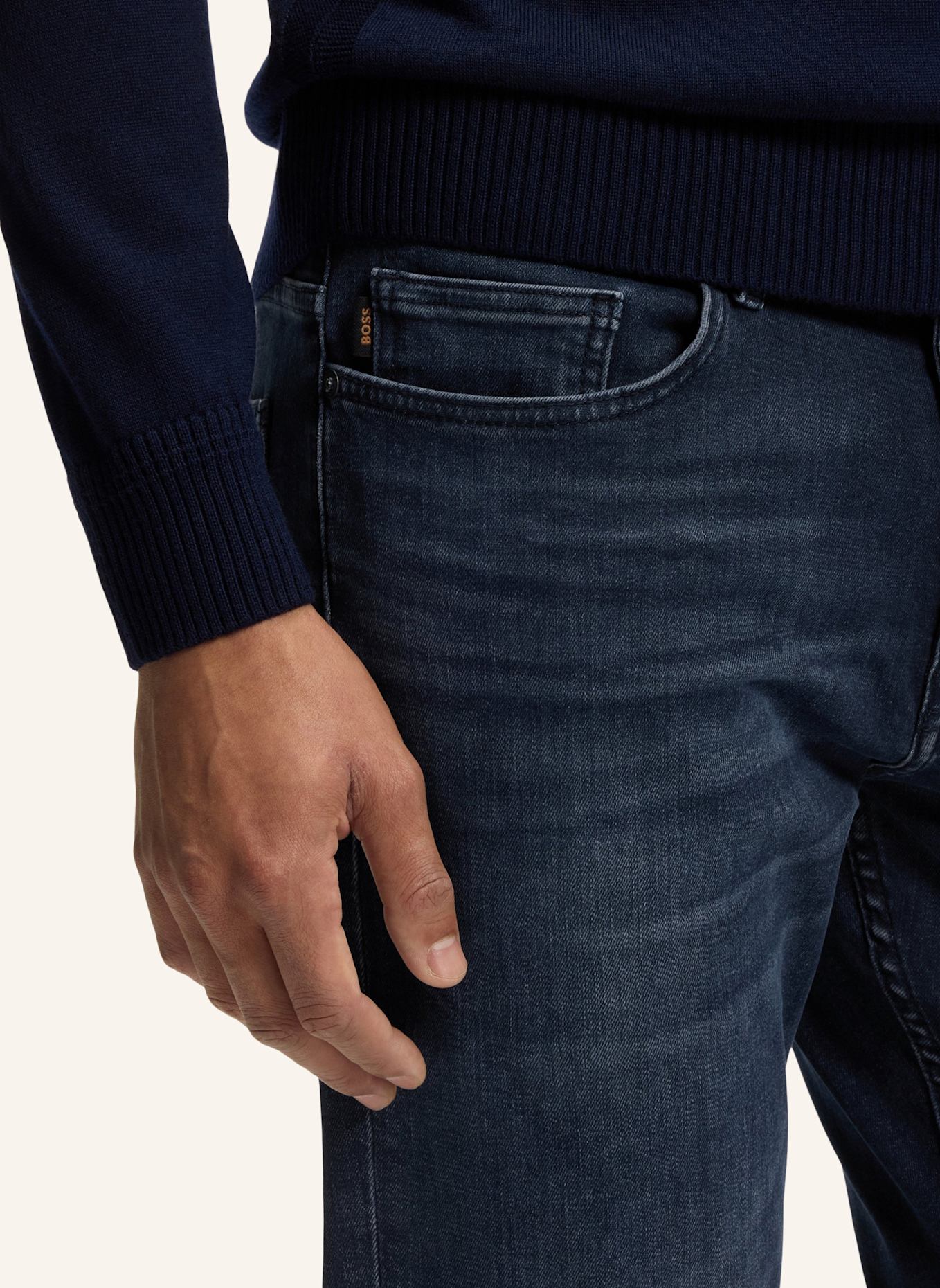 BOSS Jeans DELAWARE BO Slim Fit: DUNKELBLAU
