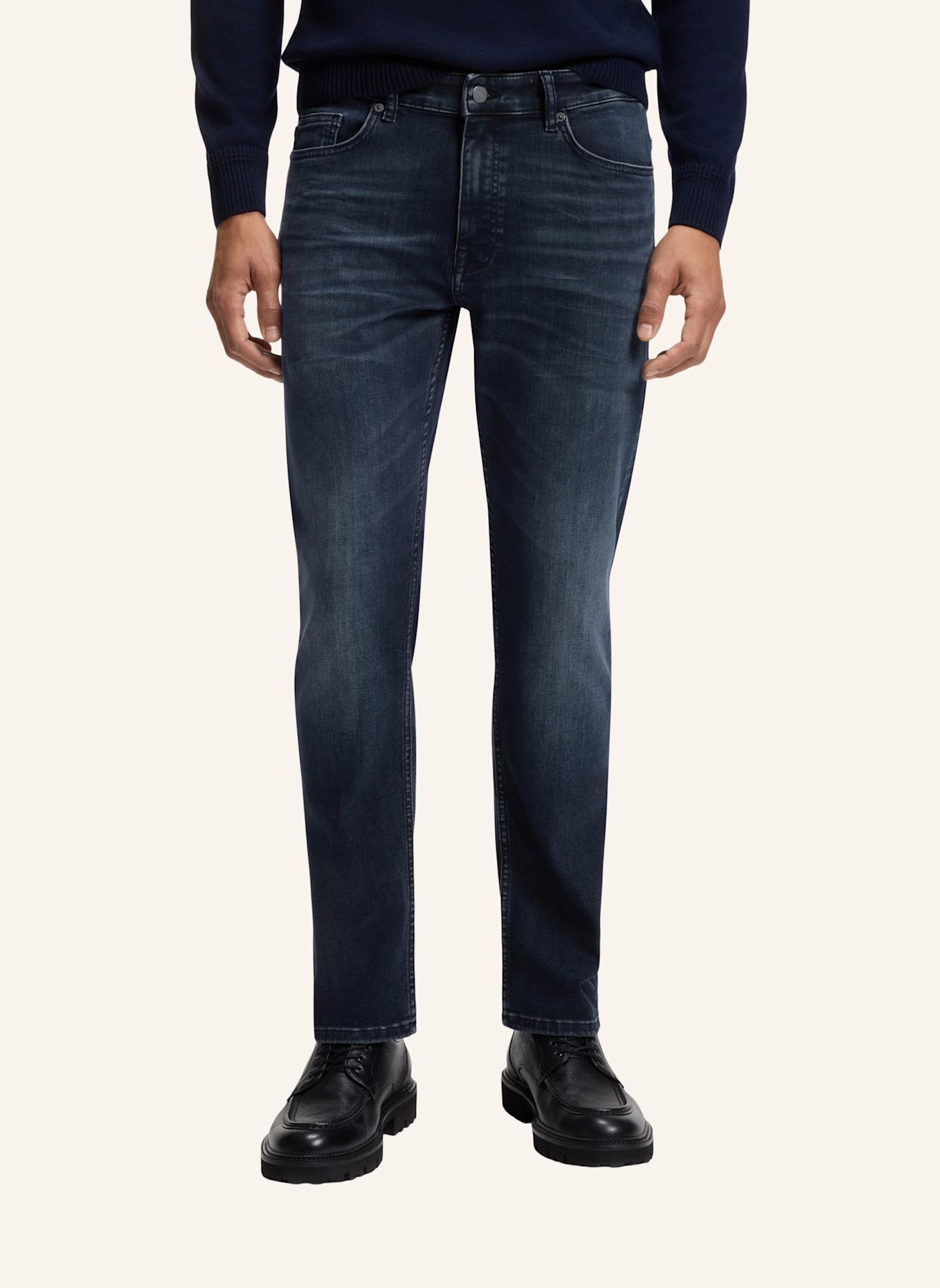 BOSS Jeans DELAWARE BO Slim Fit: DUNKELBLAU