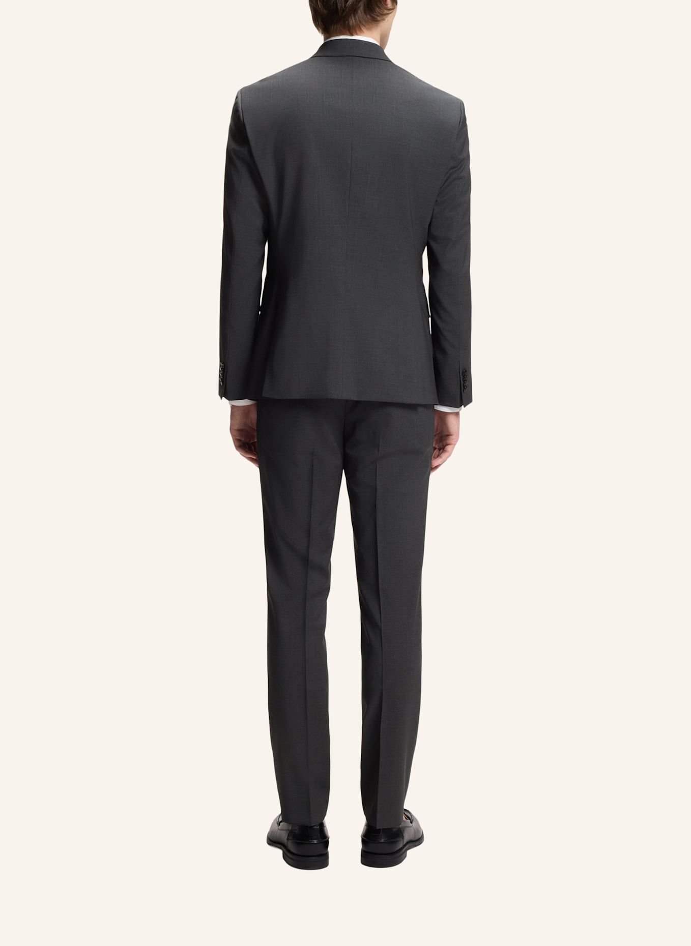 HUGO Anzug HENRY-GETLIN253X-MH Slim Fit: DUNKELGRAU