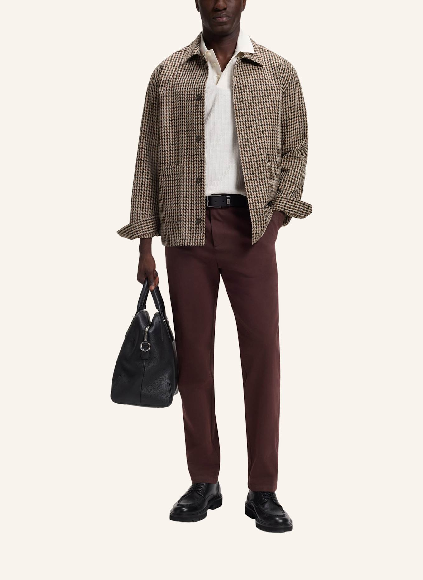 BOSS Sakko C-CARPER-OS-2PP-264 Relaxed Fit: BRAUN